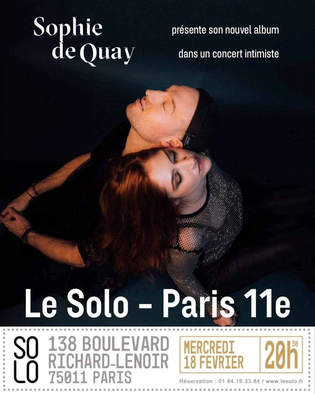 💫PARIS💫
Juste toi &amp; nous&hellip; &amp; quelques invit&eacute;s 🤫 
Billetterie : dans la bio
H&acirc;te 🌒