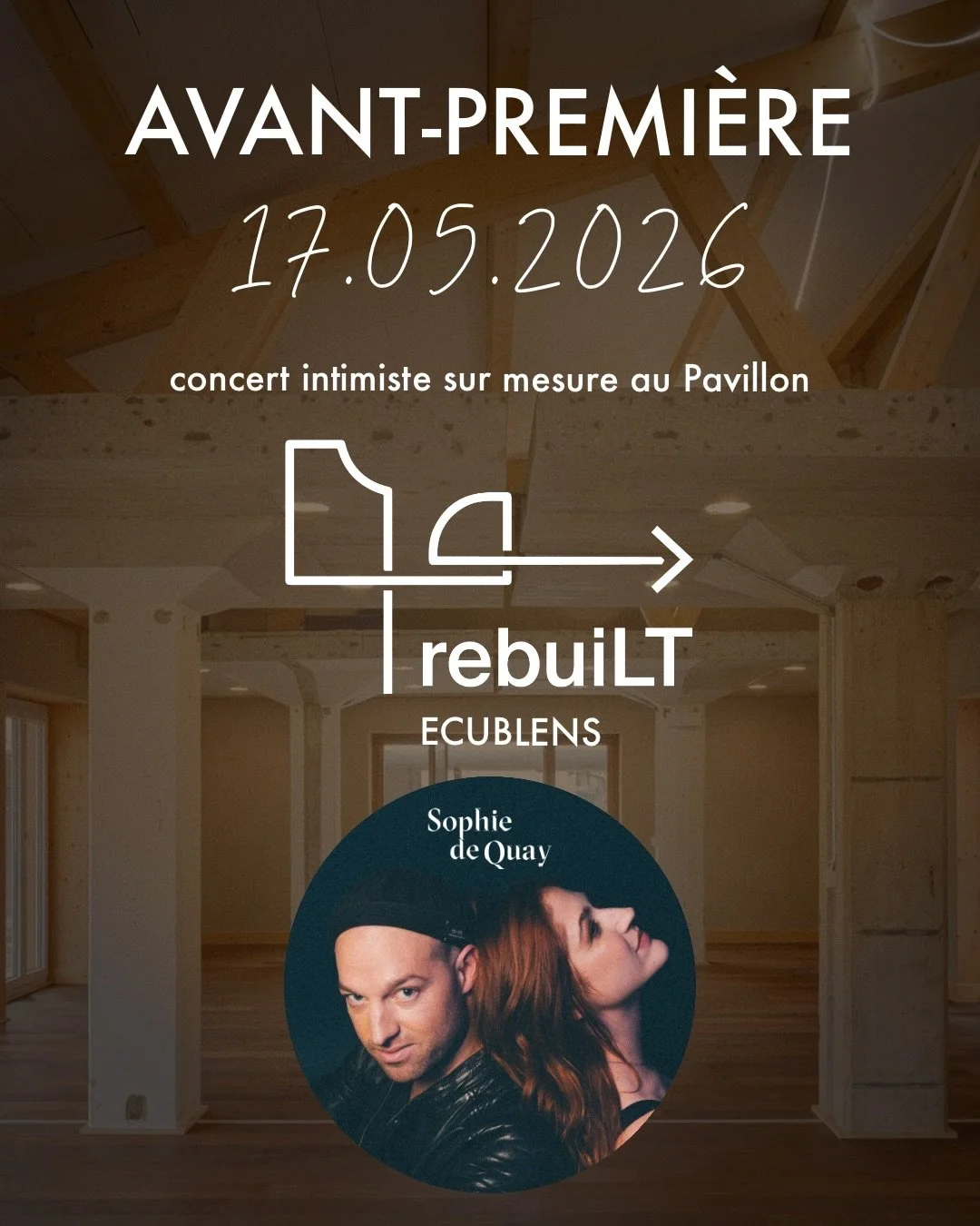 ✨ La billetterie est ouverte. ✨

Le 17 mai, on vous invite pour une AVANT-PREMI&Egrave;RE dans un lieu unique &amp; &eacute;ph&eacute;m&egrave;re. (Swipe pour voir qqs images d&rsquo;anciennes AP)
Un moment suspendu, intime, un concert sur mesure au 