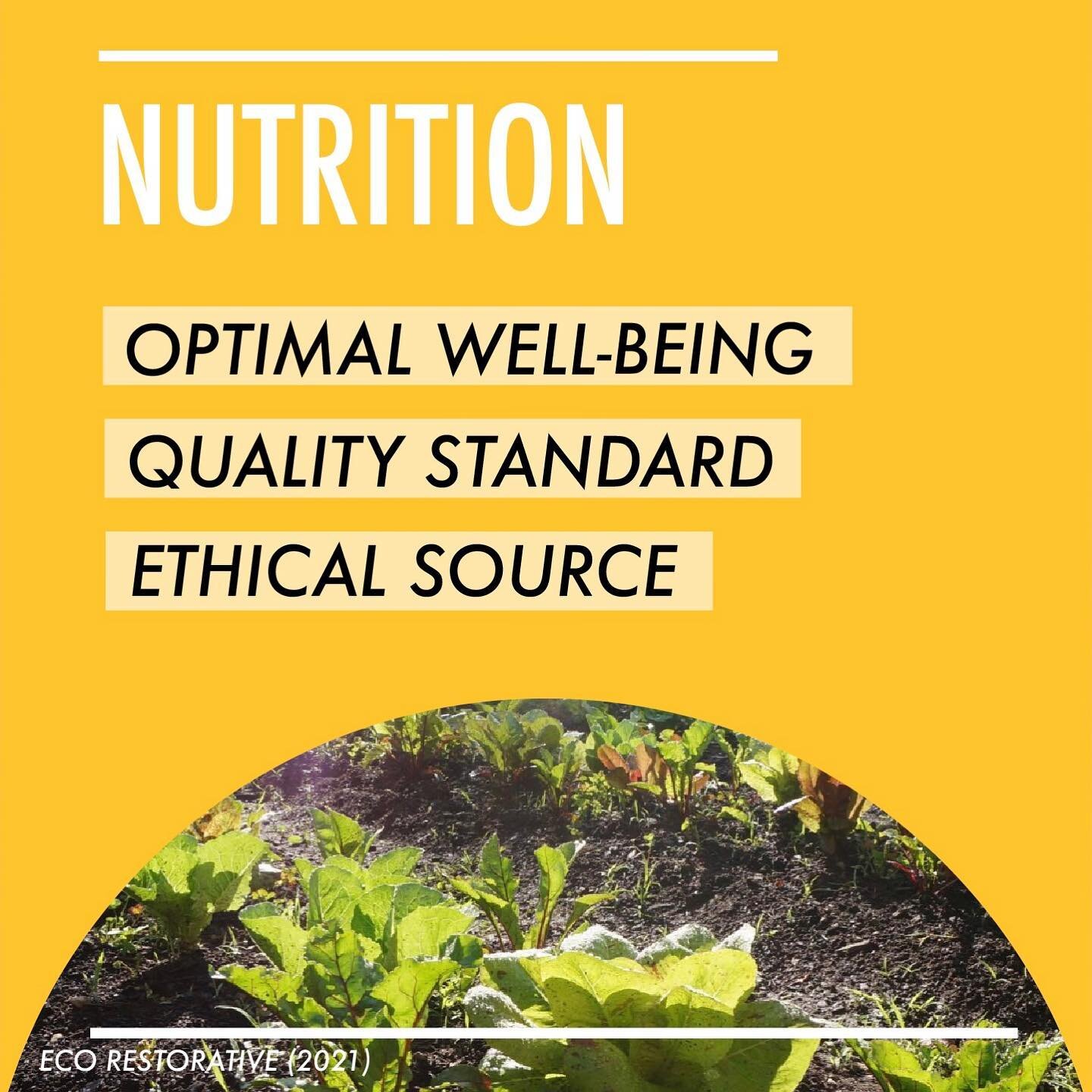 Sometimes we underestimate the power of nutrition and how reliant we are on it and a healthy ecosystem. Optimal wellbeing comes from quality nutrients, and should also come from an ethical source. 

Earth provides us with so many resources, some of w