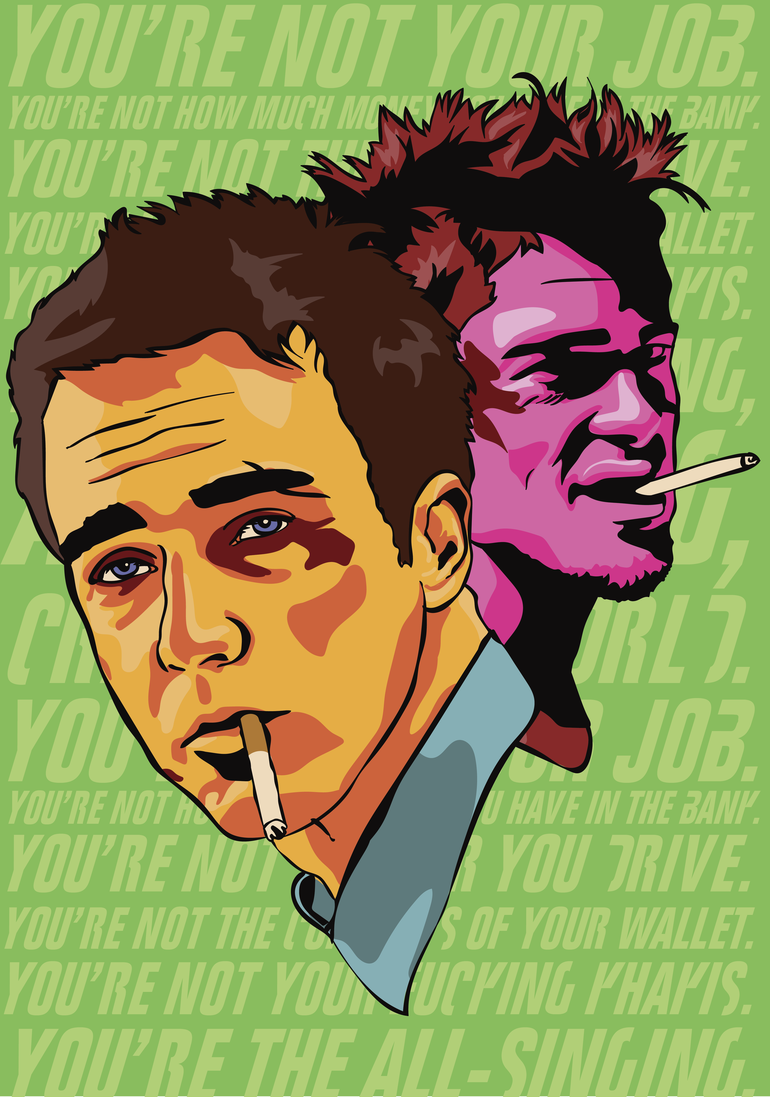 Fight Club, Dir. David Fincher,
May 21, 2020