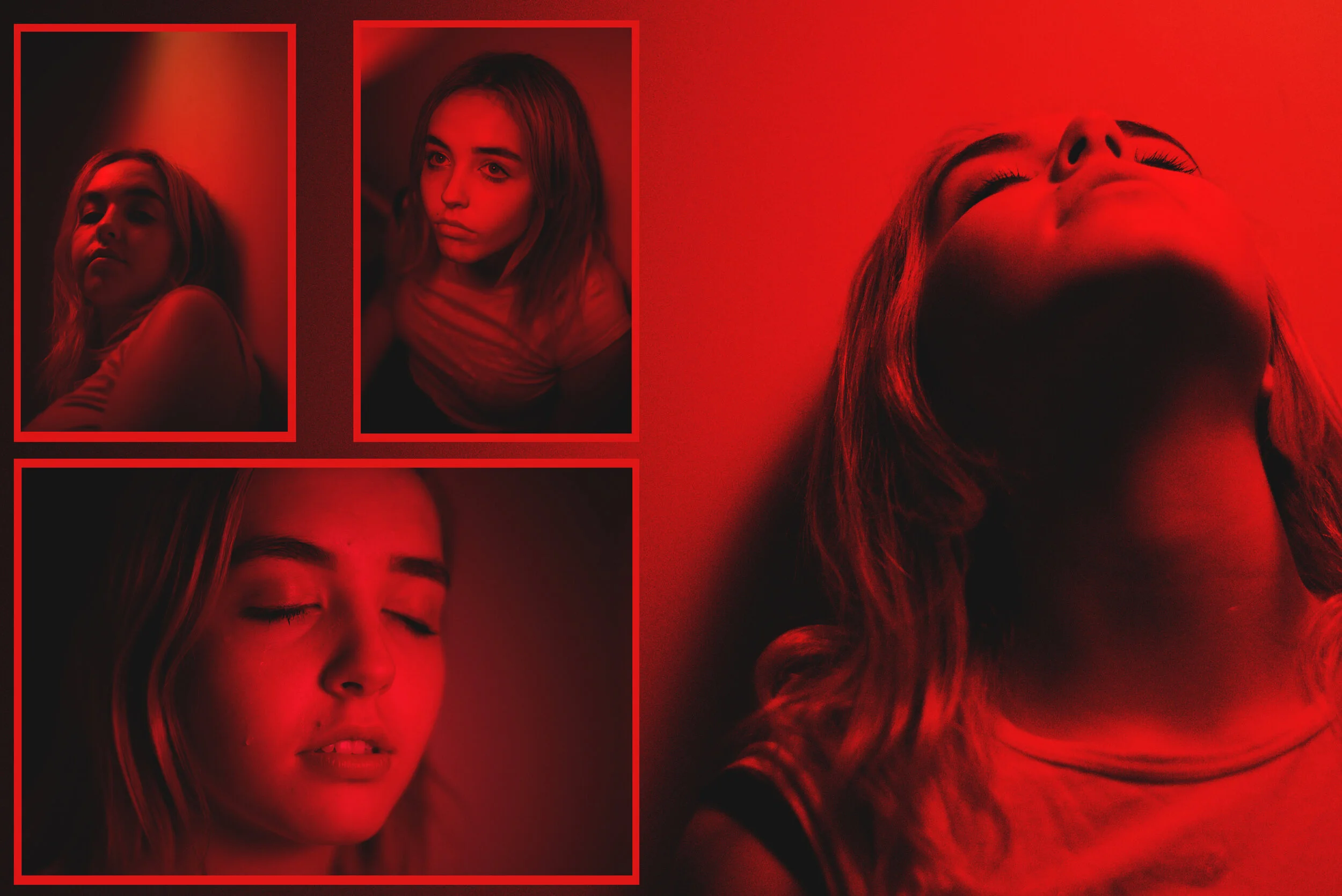 Yasmin in Red, 2018