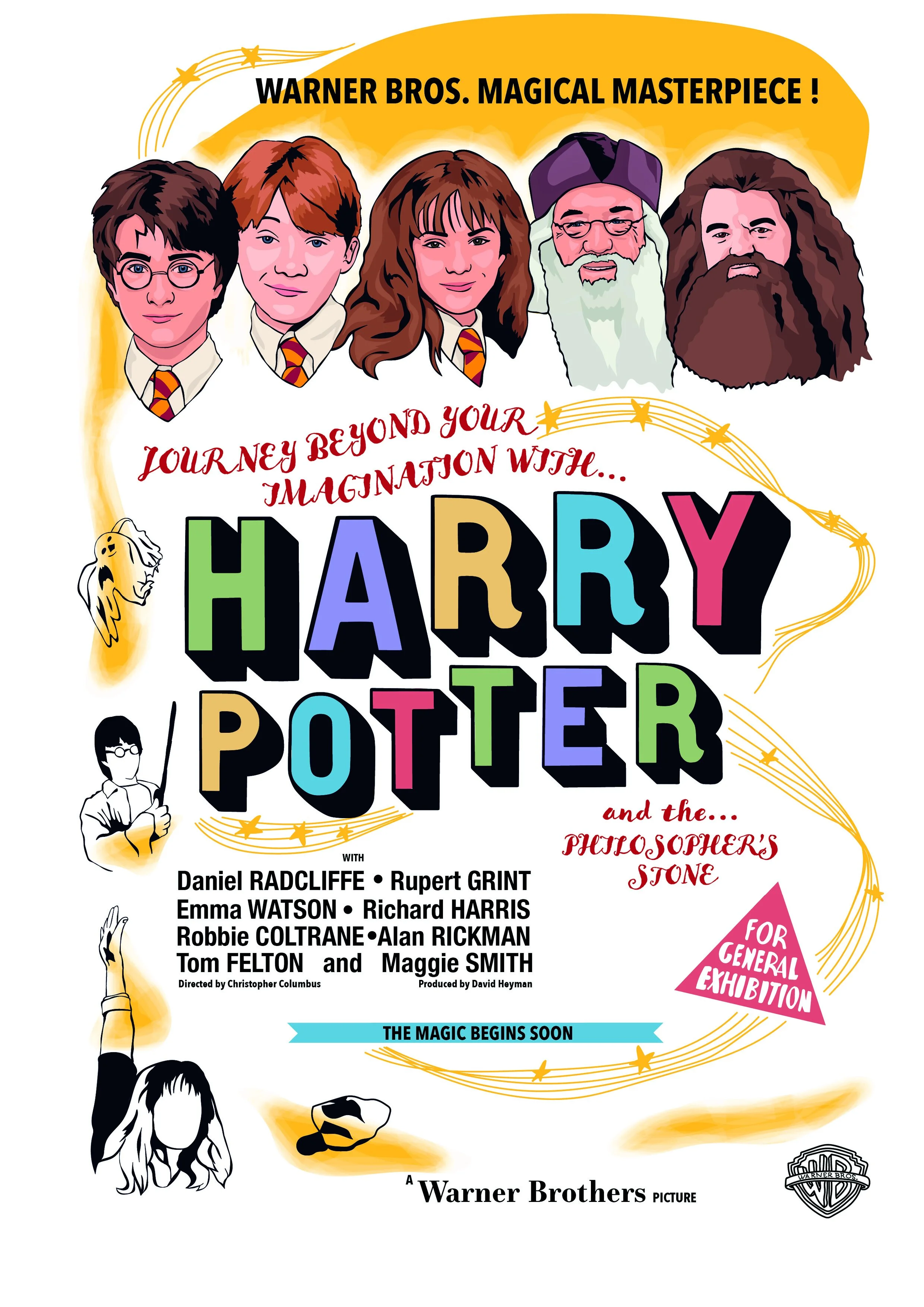 Harry Potter and The Philosopher's Stone (2001) as the Wizard Of Oz