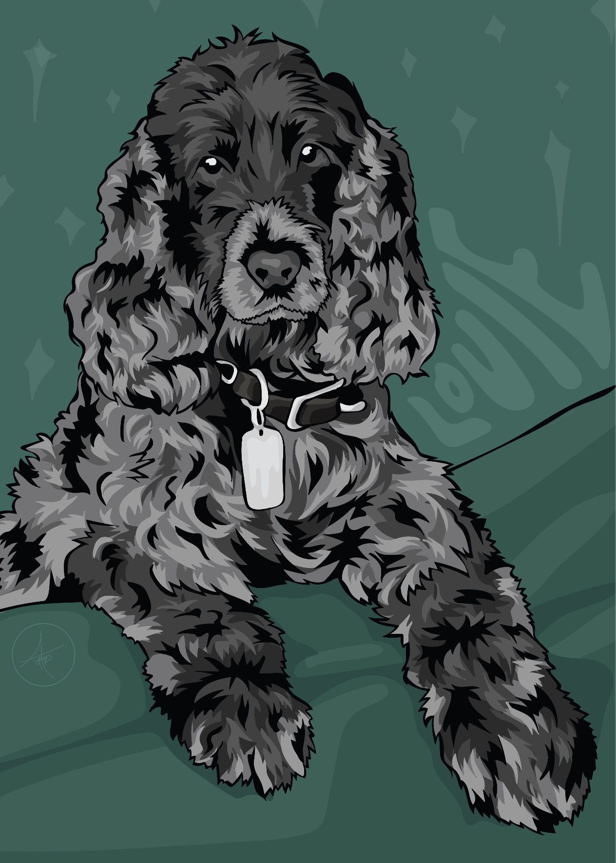 Louie, for Damien, 2020