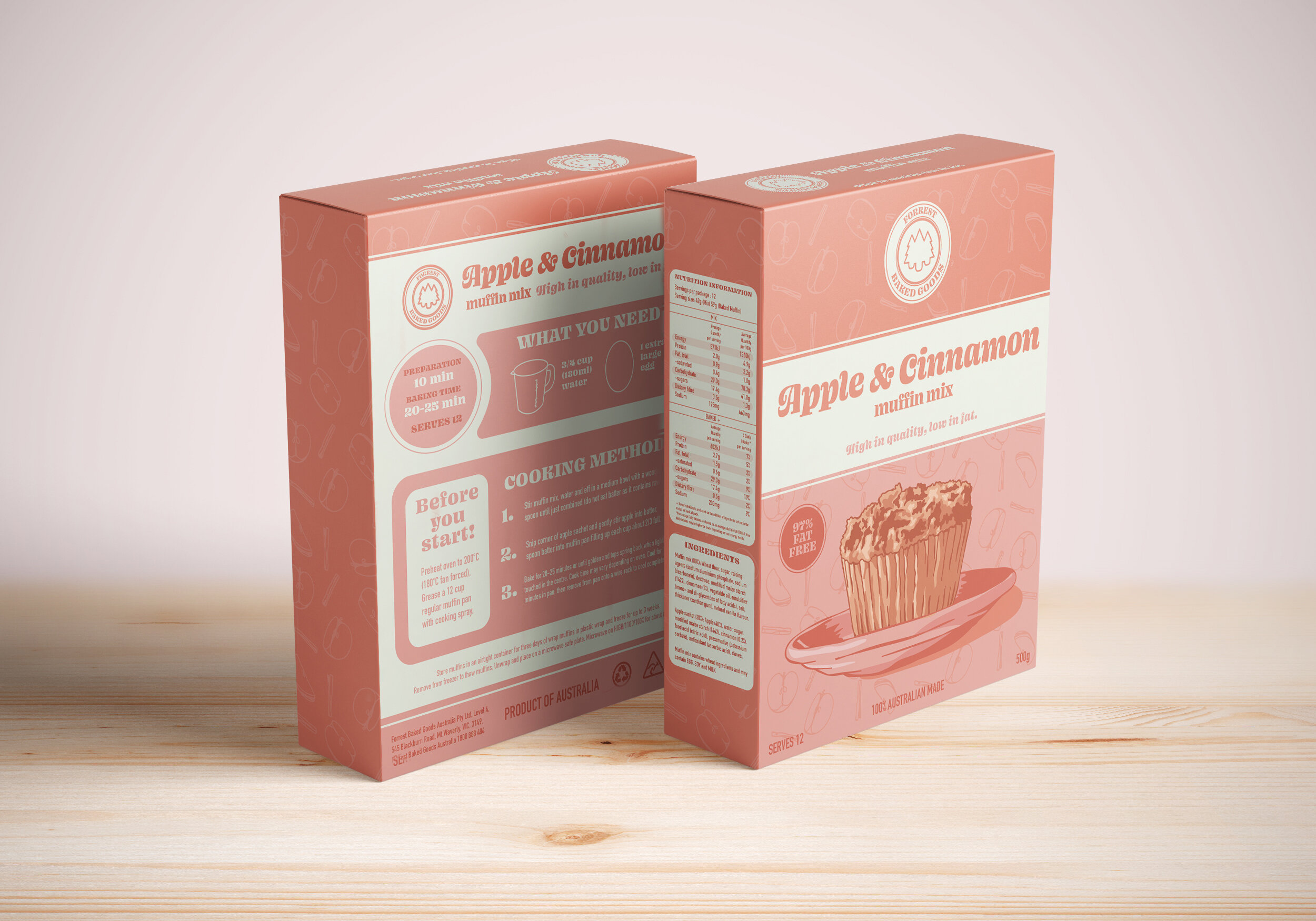 Muffin Rebrand - Packaging