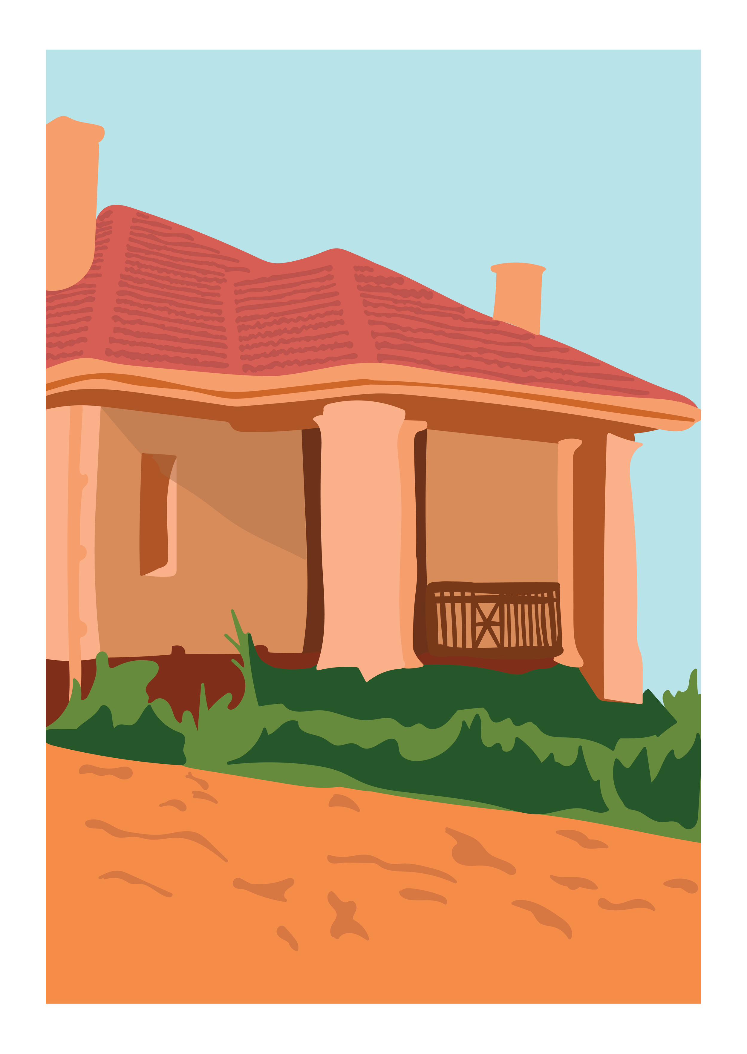 Damien's front porch, Canberra