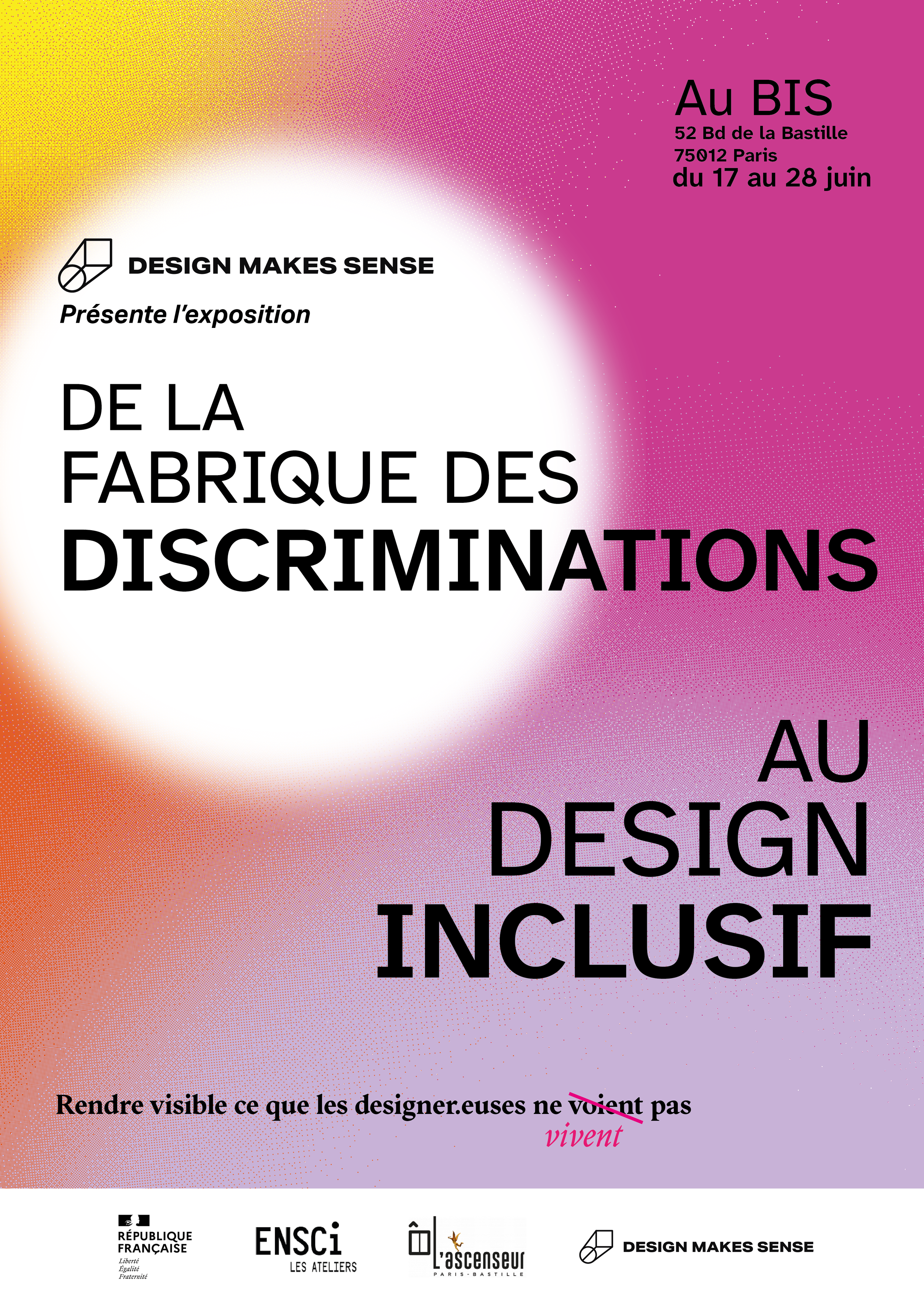 Exposition : Paris : De la Fabrique des discriminations au design inclusif