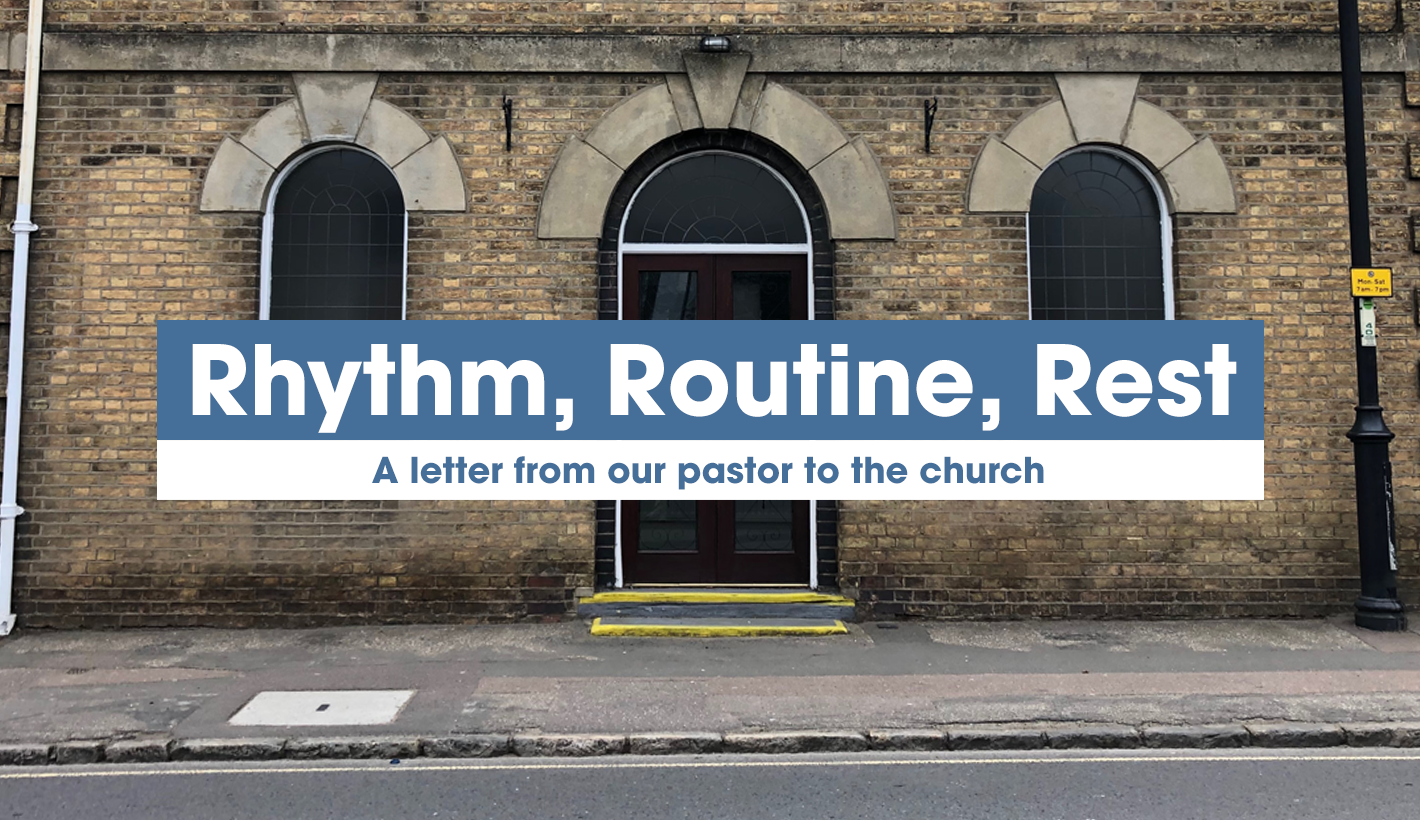 #3 Rhythm, Routine, Rest