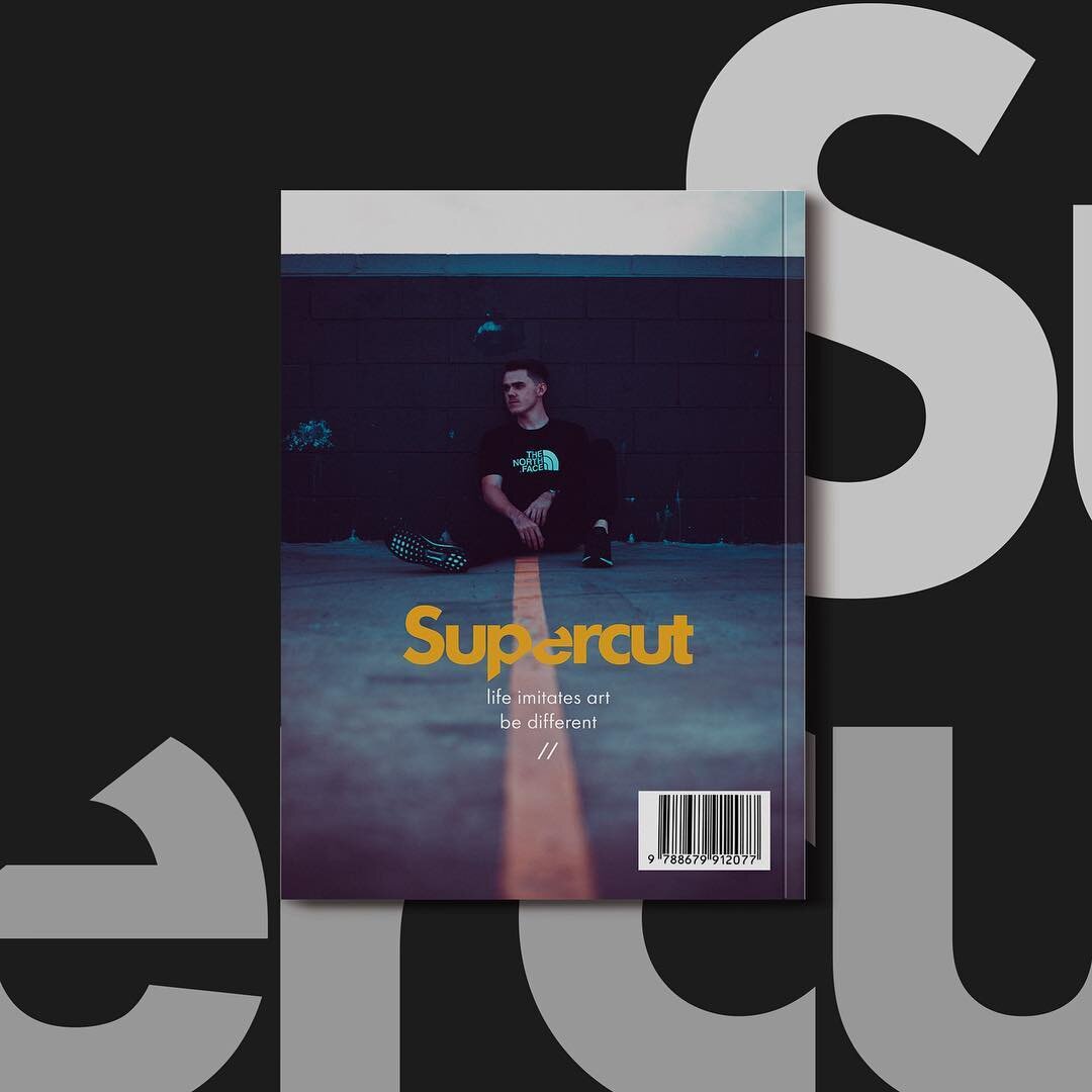 And rounding it off with the back of Supercuts 1st issue. - a uni project