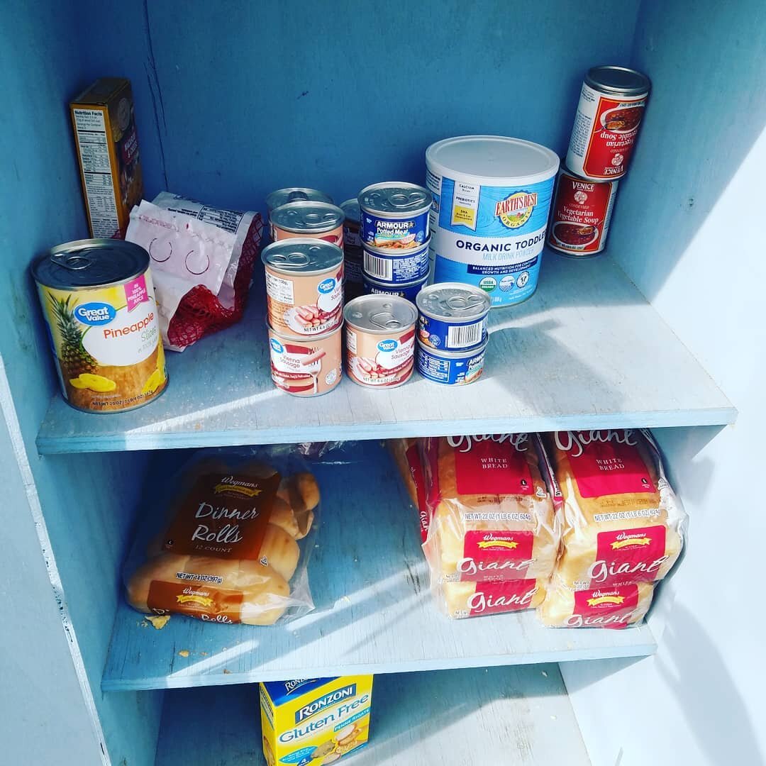 Now that we have warmer temps, we can distribute the donations of canned goods collected from January's #cornellcaresday ❤️ Donations added to Overlook at 200 West Circle &amp; RIBS on W. Buffalo 🙏#fooddrive #thankyoucornellalumni