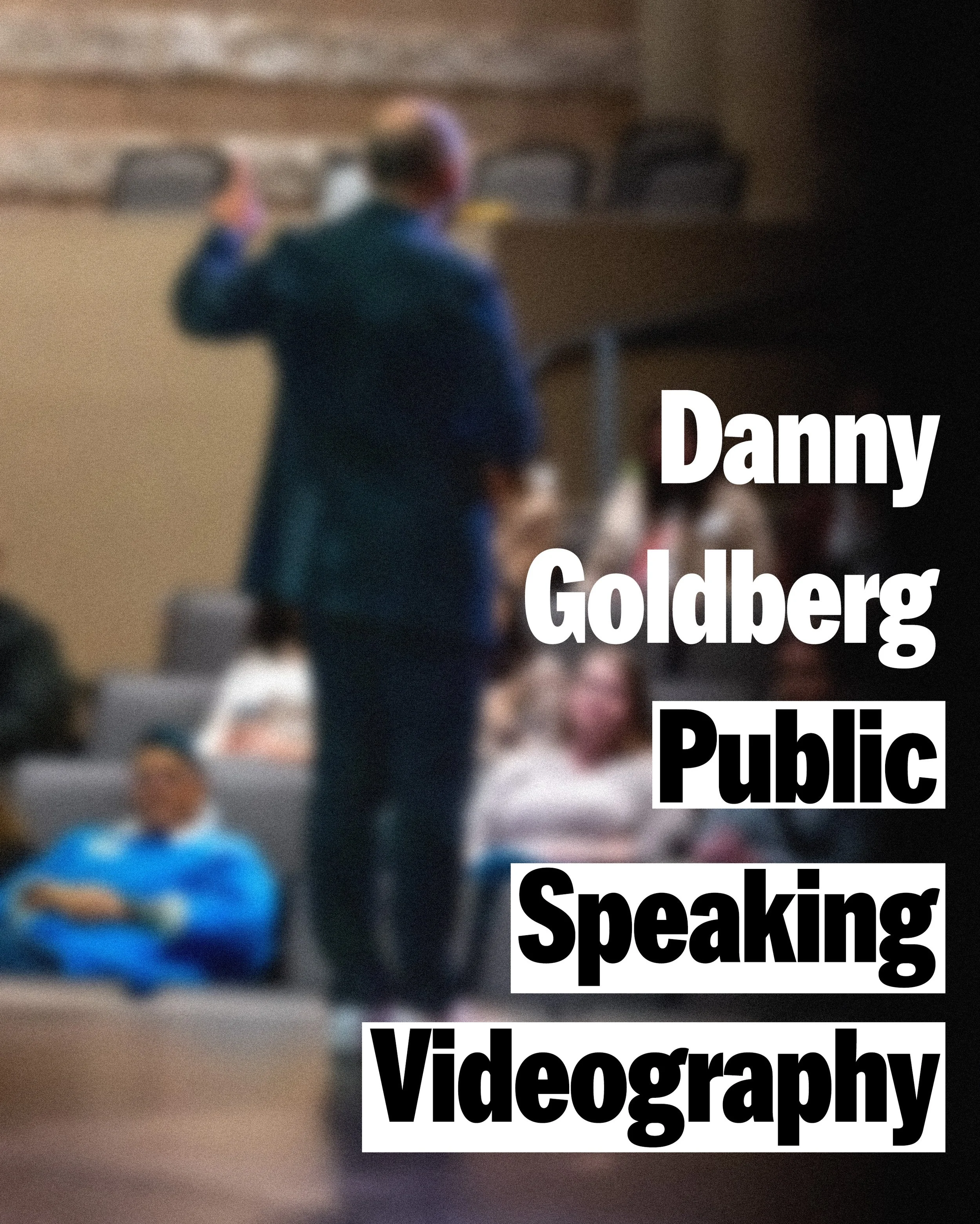 Danny Goldberg Invoice