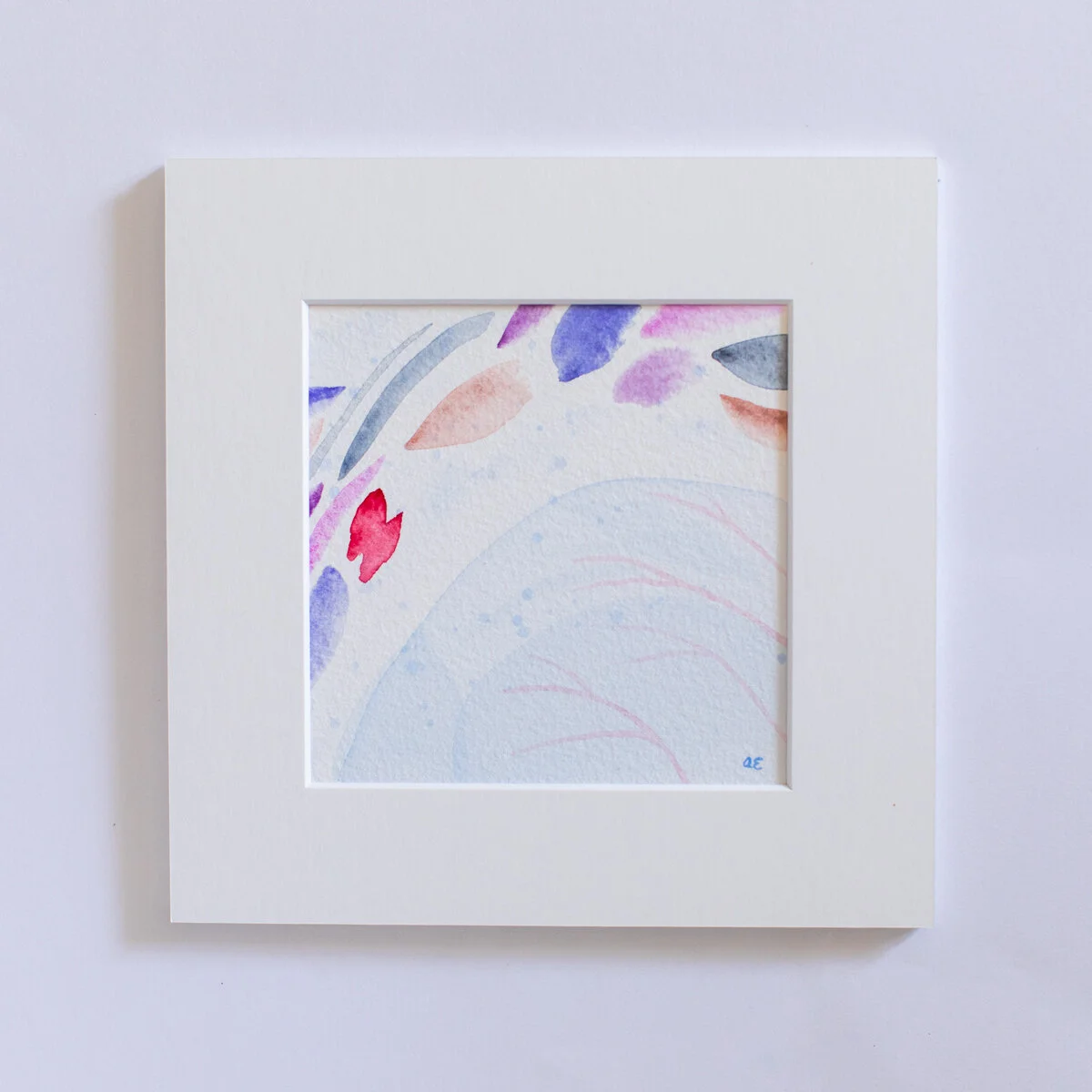 Beauty Surfaces, Original Watercolor Painting