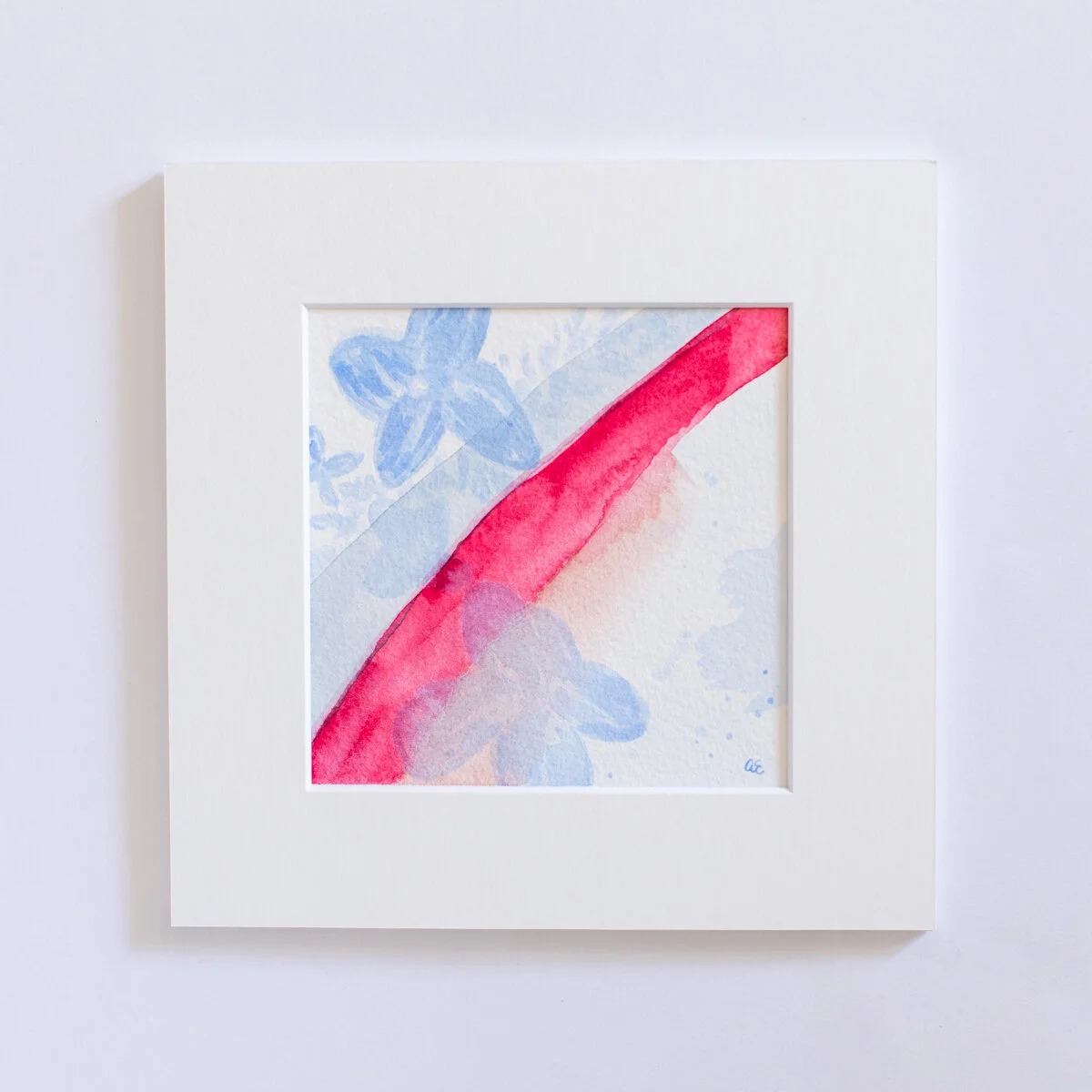 Powerful Emotion, Original Watercolor Painting