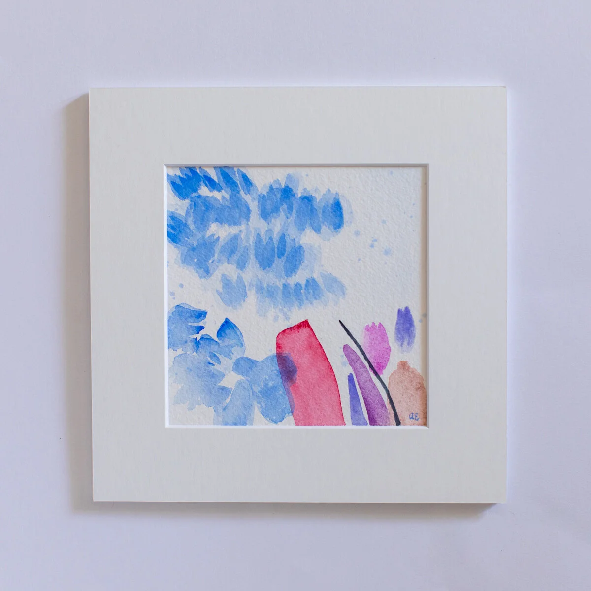 Feeling, Original Watercolor Painting