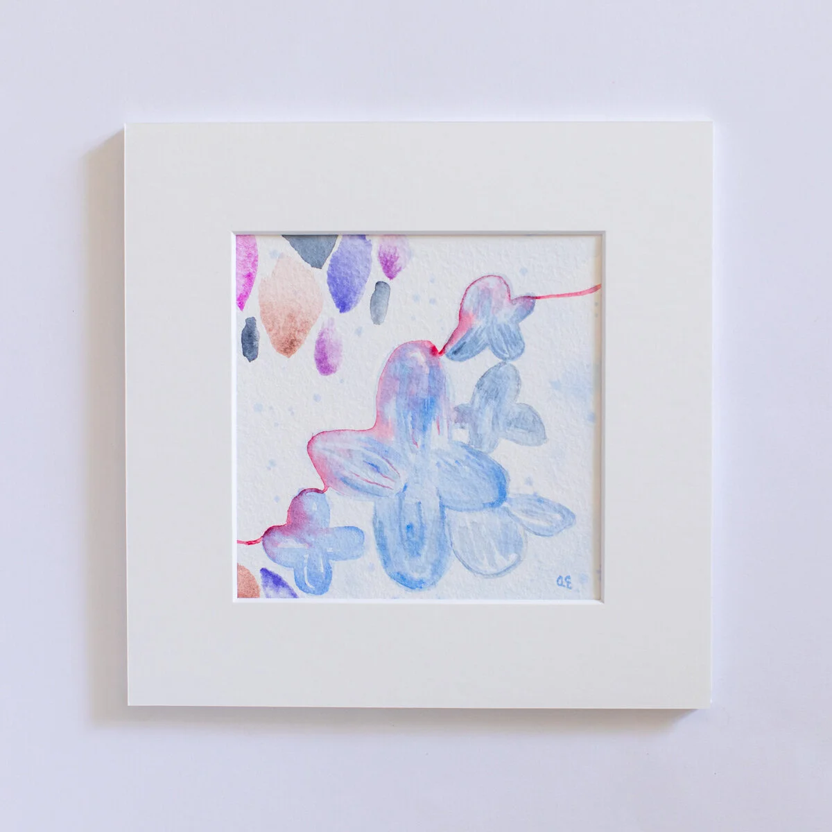Tears Fall, Original Watercolor Painting
