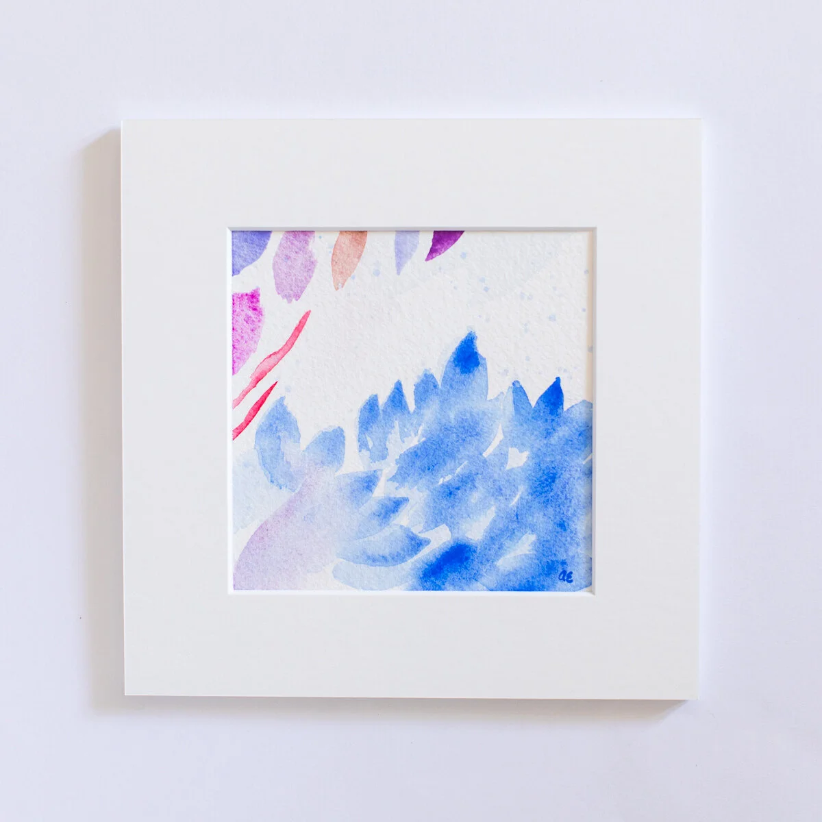 Prevailed, Original Watercolor Painting