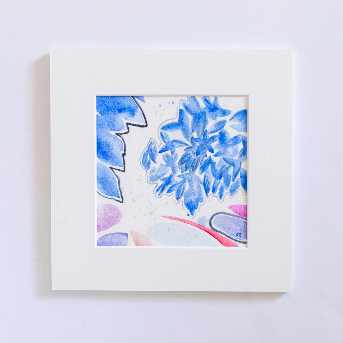 Beautiful Chaos, Original Watercolor Painting