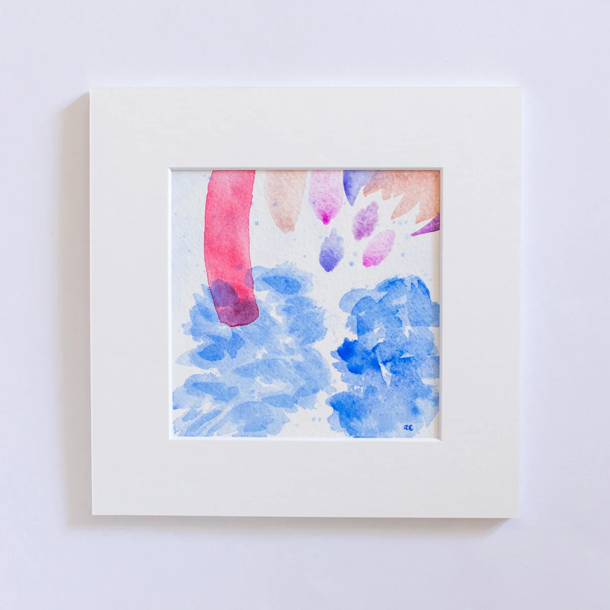 Collective Emotion, Original Watercolor Painting