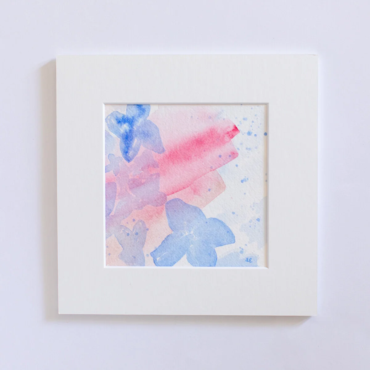 Emotion Overflows, Original Watercolor Painting