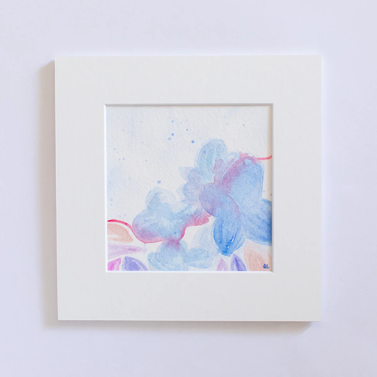 Ethereal Beauty, Original Watercolor Painting