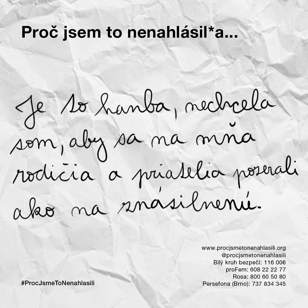 #ProcJsmeToNenahlasili