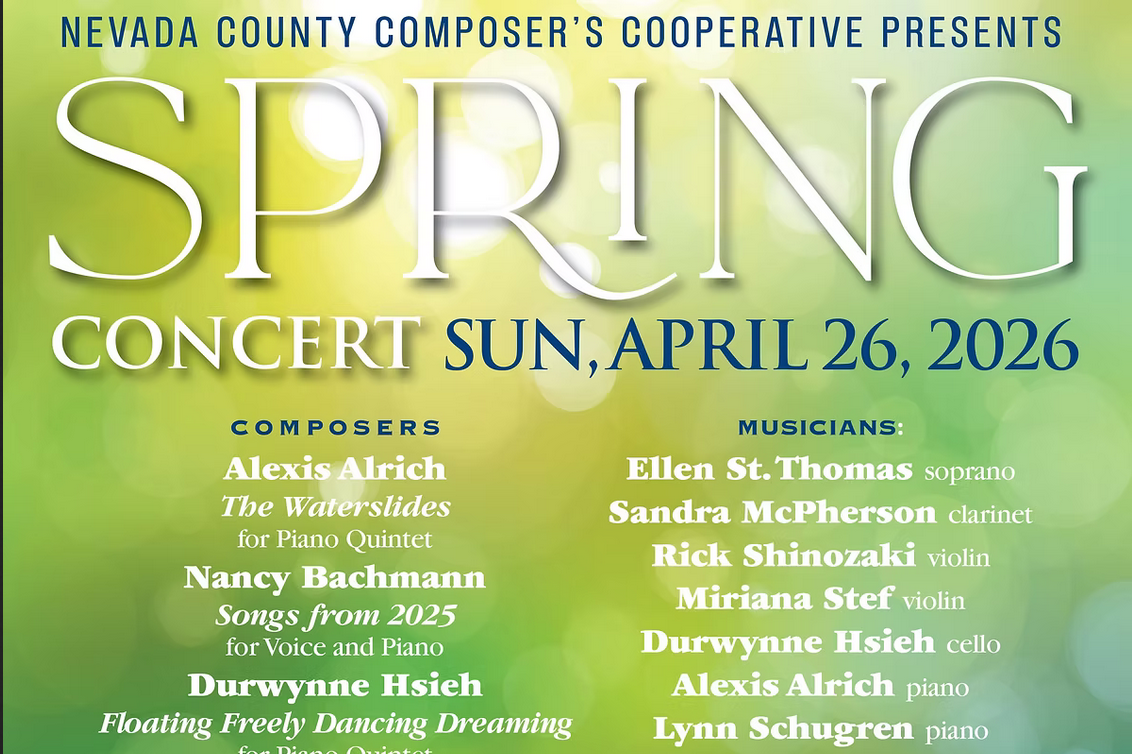 Nevada County Composer’s Collective Spring Concert