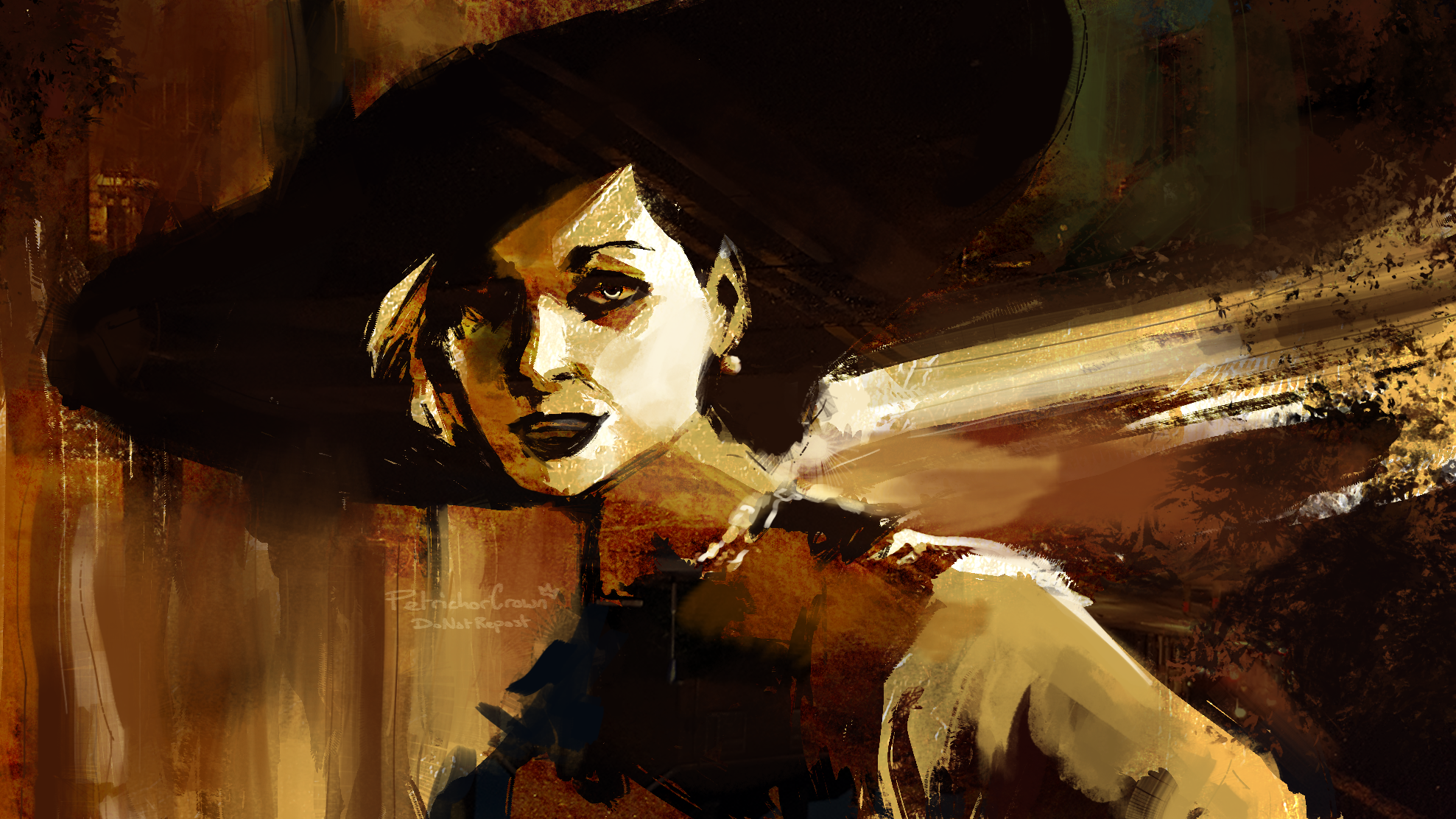 Biohazard Lady Resident Evil Biohazard — Petrichor Crown