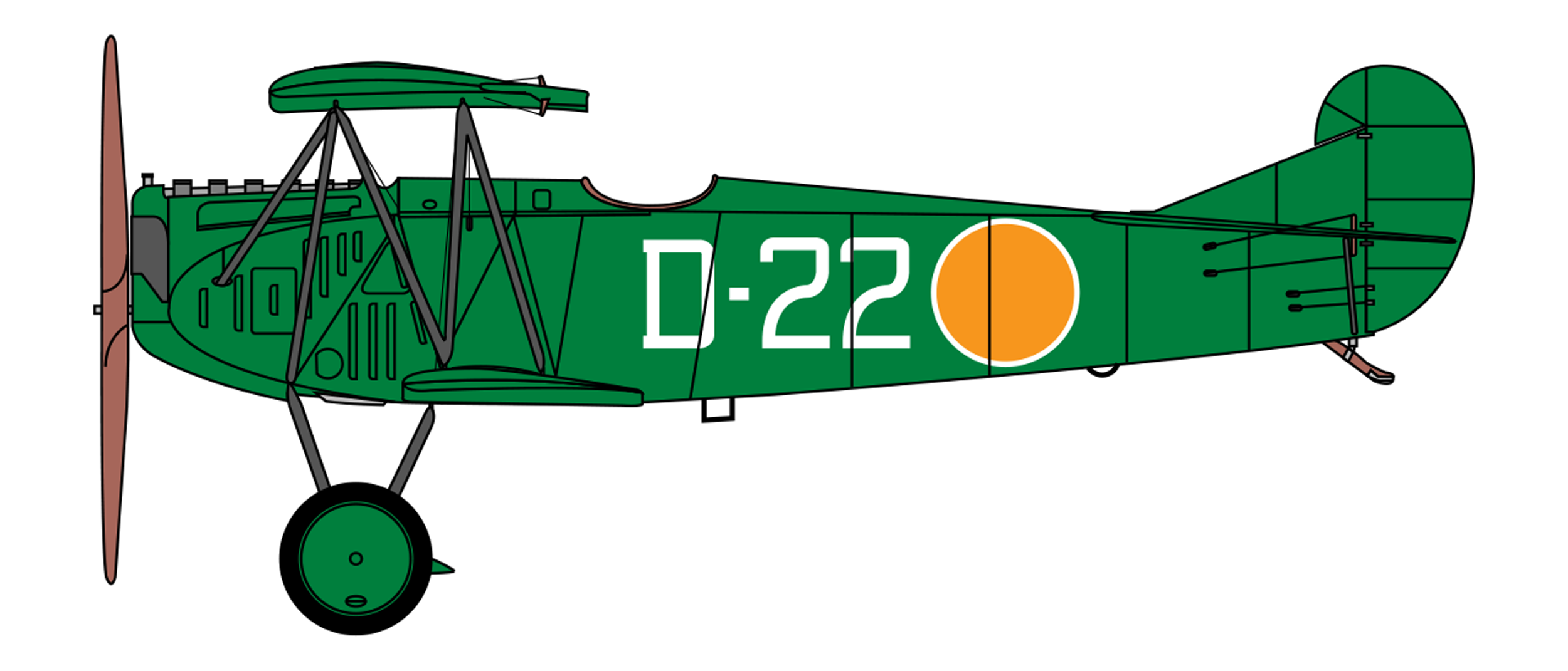 航空機・ヘリコプター FOKKER D-7 AURORA Aurora Fokker D-7 1956 Vintage Model Airplane Kit Review - YouTube