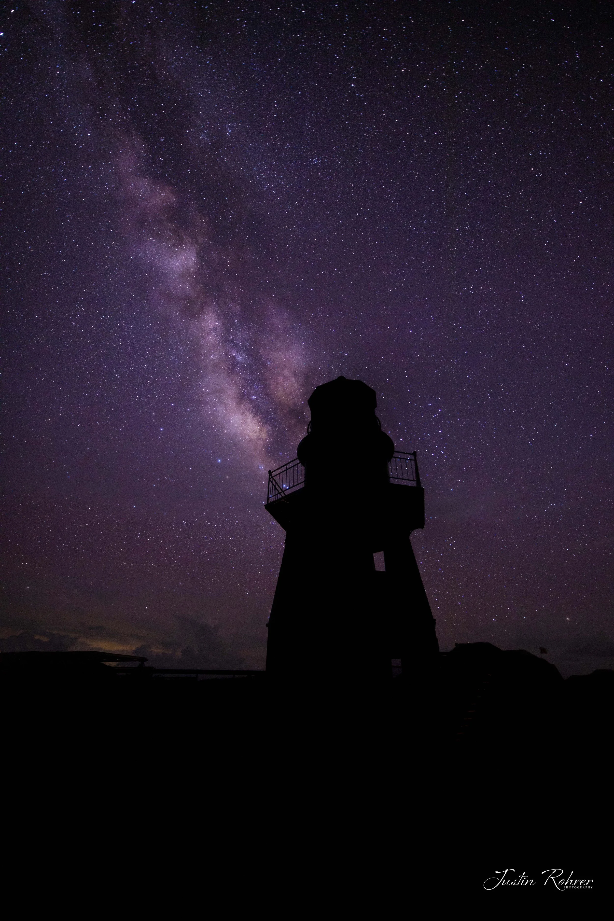 Lighthouse Milky Way