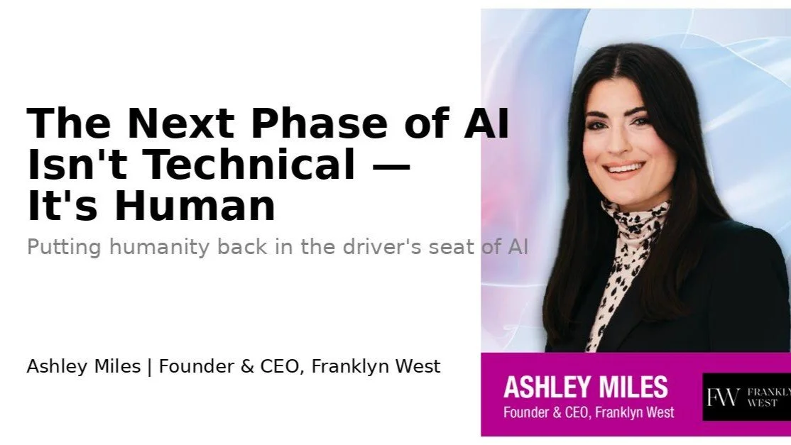 The Next Phase of AI Isn't Technical - It's Human
