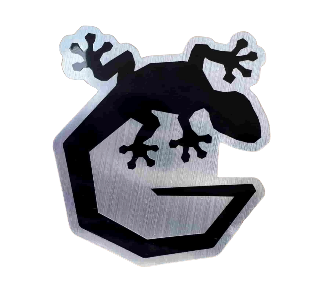 GEKCO logo aluminium sticker