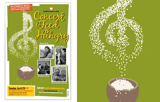 Poster : BGR Concert to Feed the Hungry