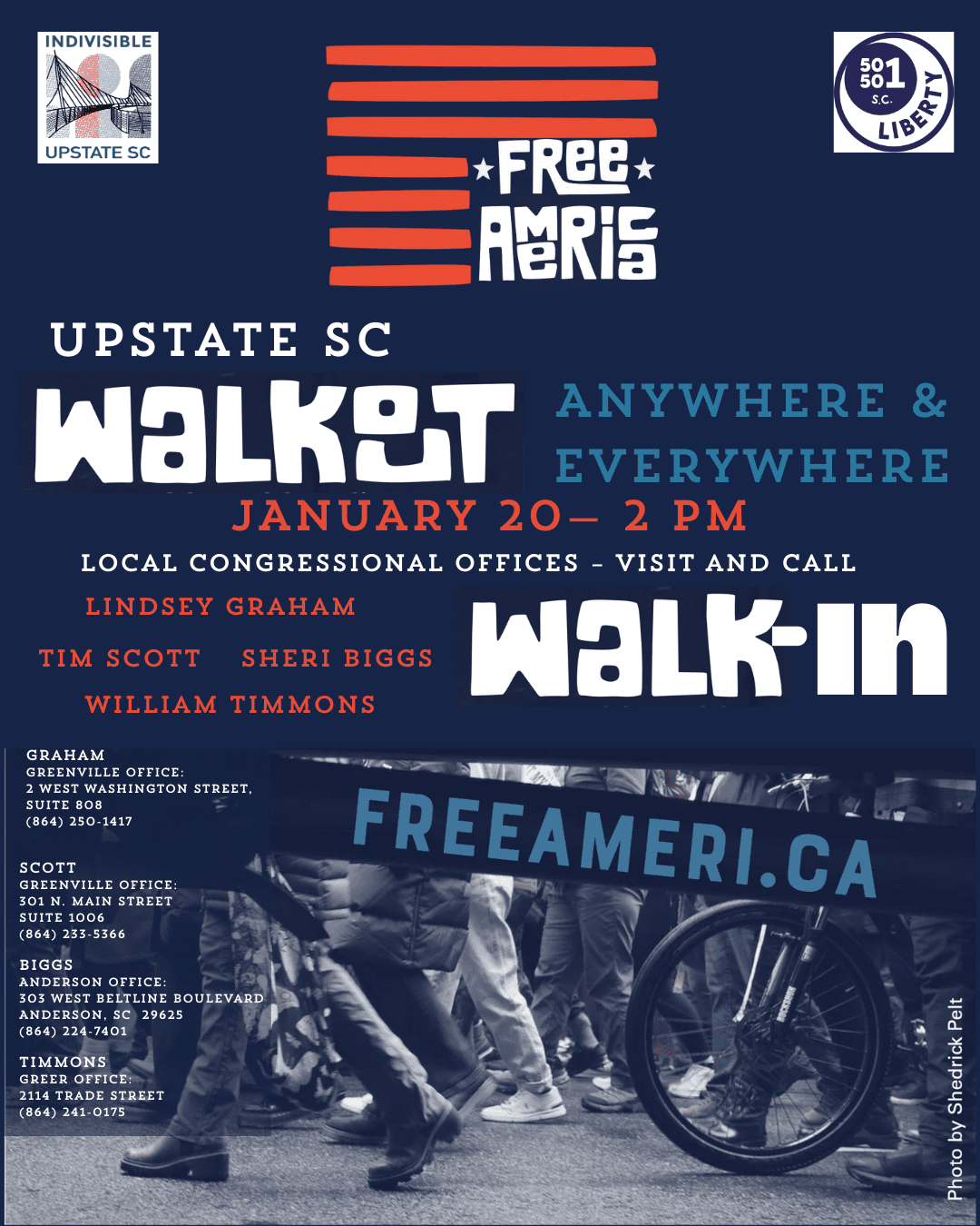 Free America - Walk Out - Walk In