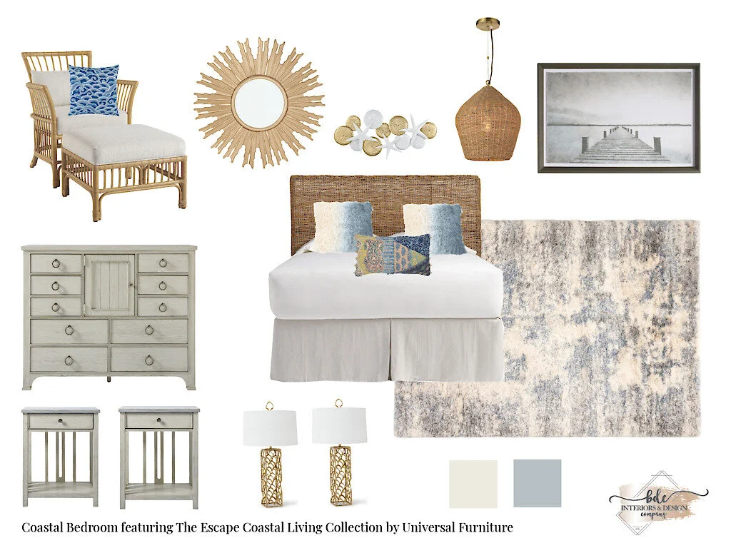 Coastal bedroom-Universal furniture