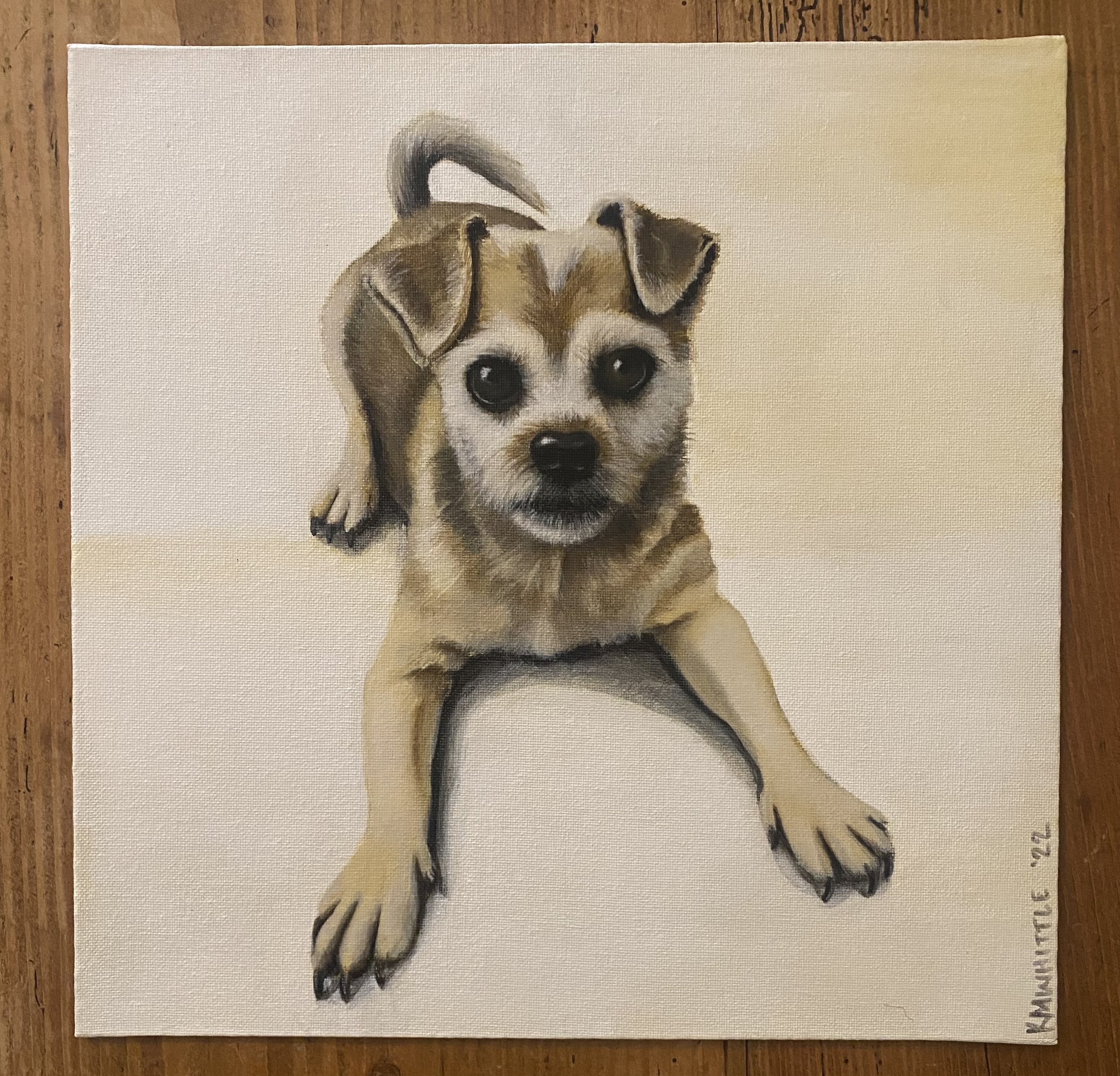 12X12 Acrylic on canvas *SOLD*