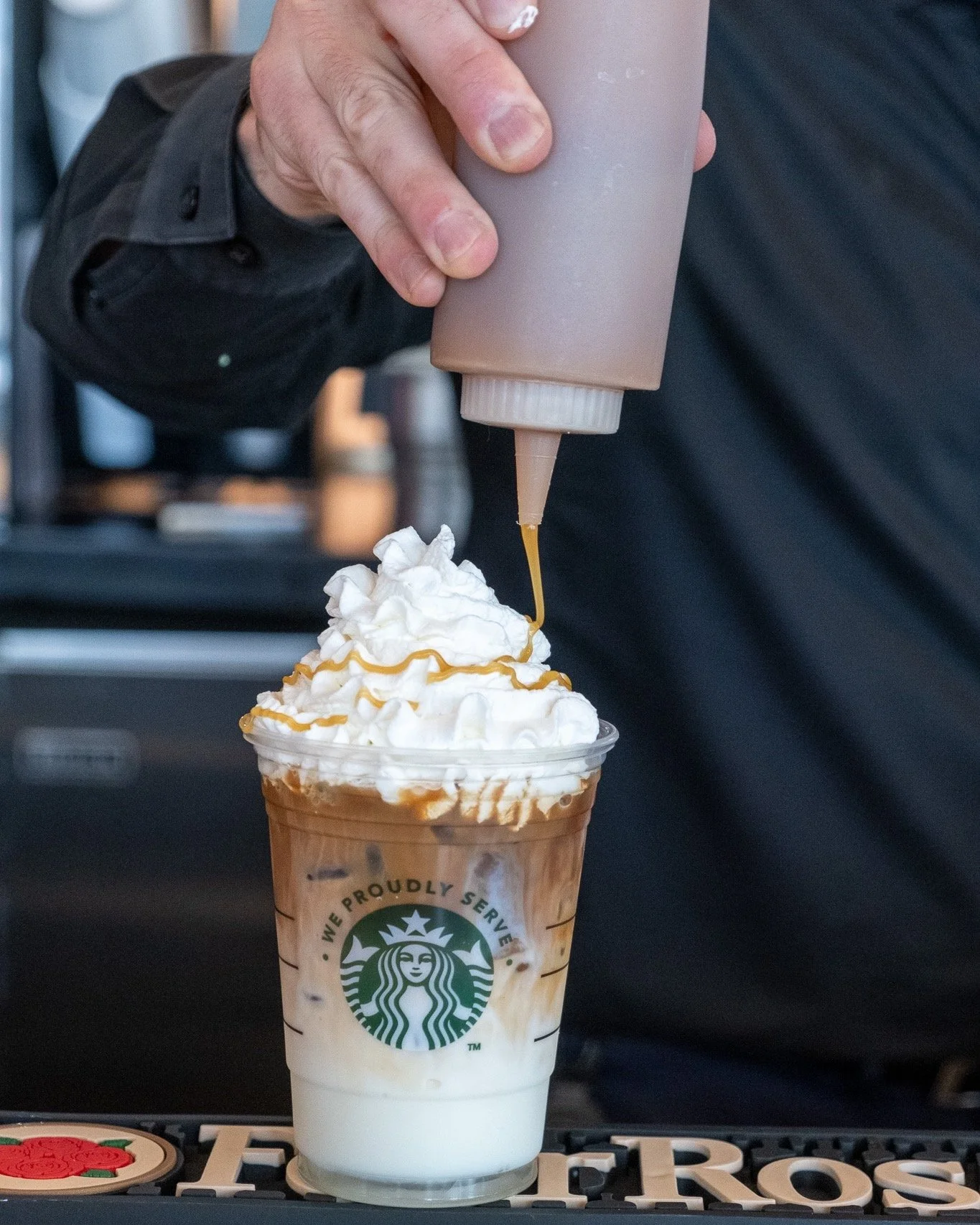 Mondays just got sweeter! Drizzle your way out of bed with a caramel-icious concoction from Starbucks.