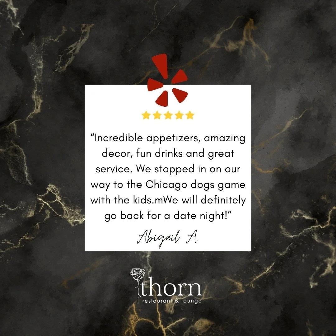 Dine at a restaurant that can do both... 😉

Whether you're catching a game or planning a date night, Thorn's got you covered.