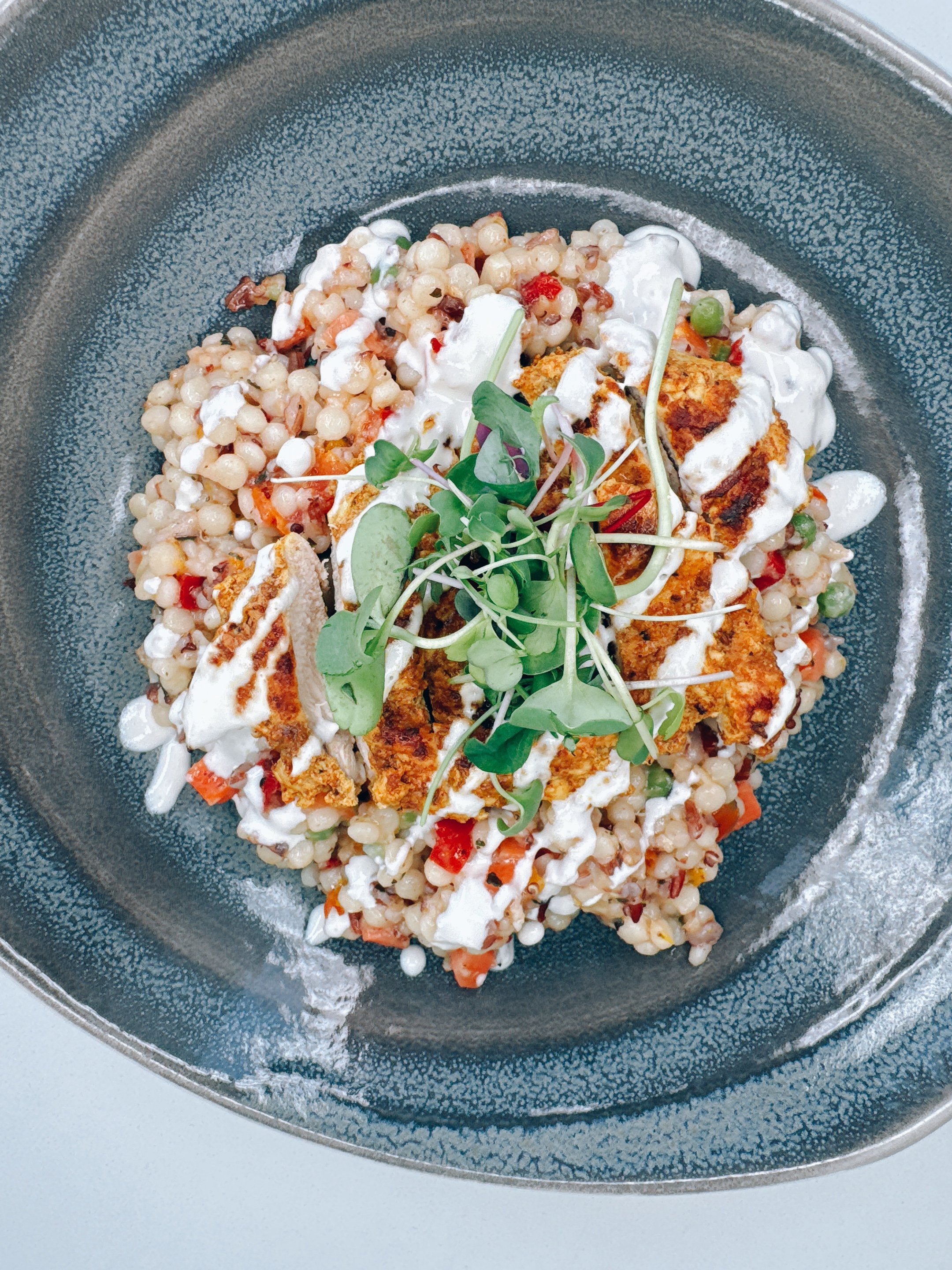 June Entrée of the Month - Spring Chicken Shwarma Bowl