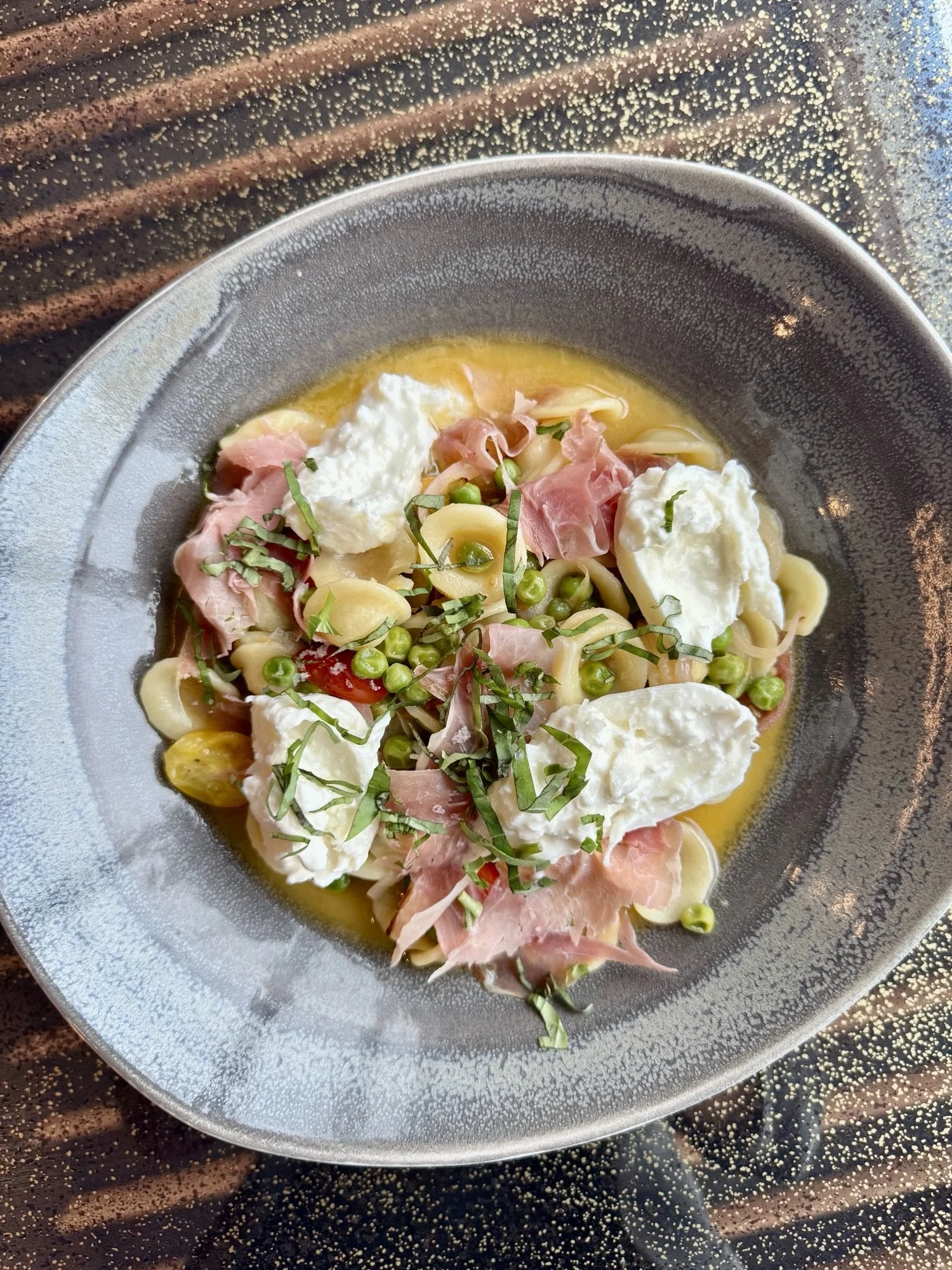 April Entree of the Month: Orecchiette alla Primavera Cruda