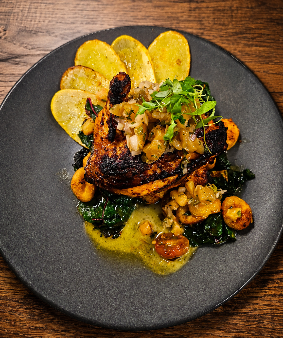 June Entree of the Month: Pineapple’s “Fowl” Play