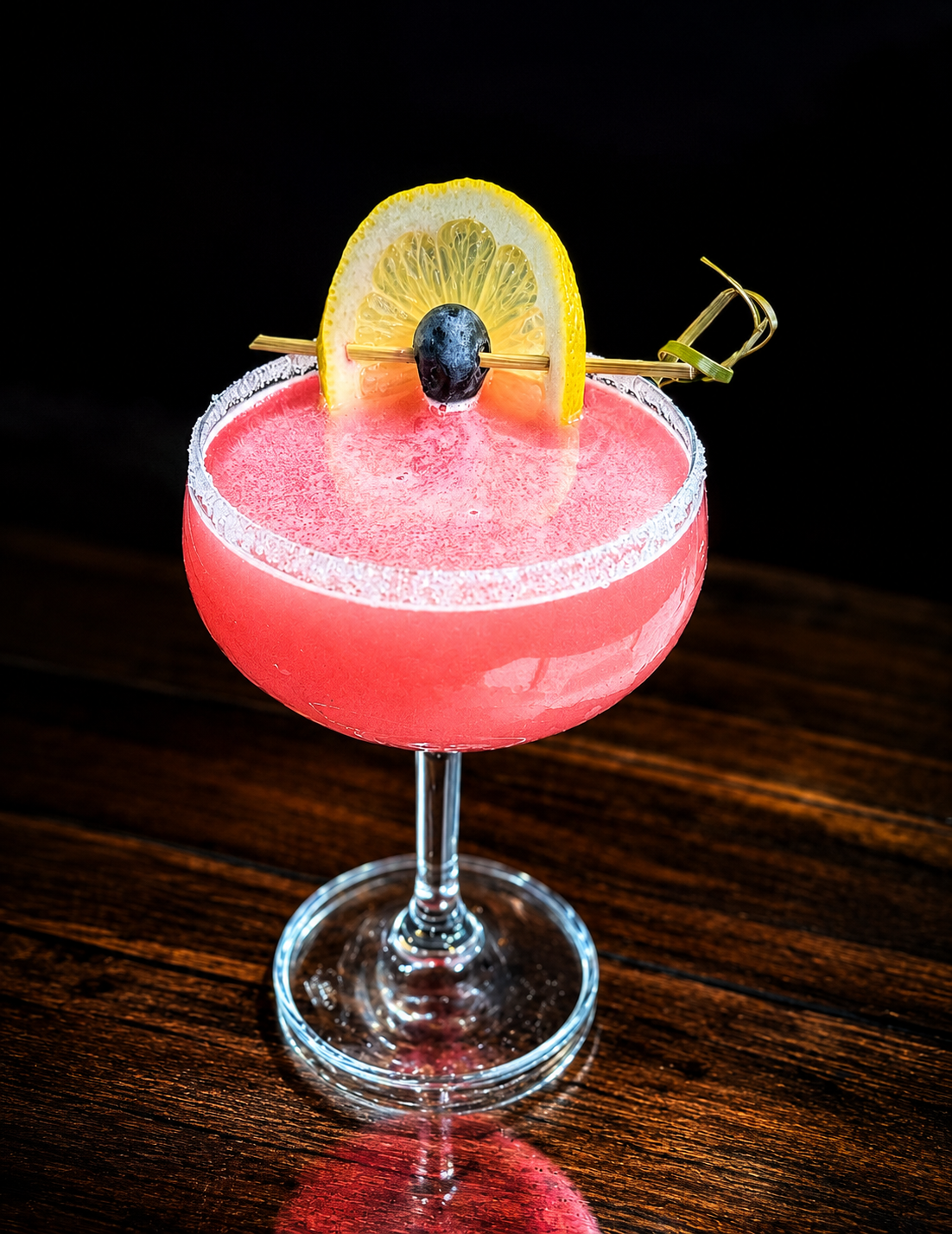 August Cocktail of the Month: Blueberry Lemon Droptini