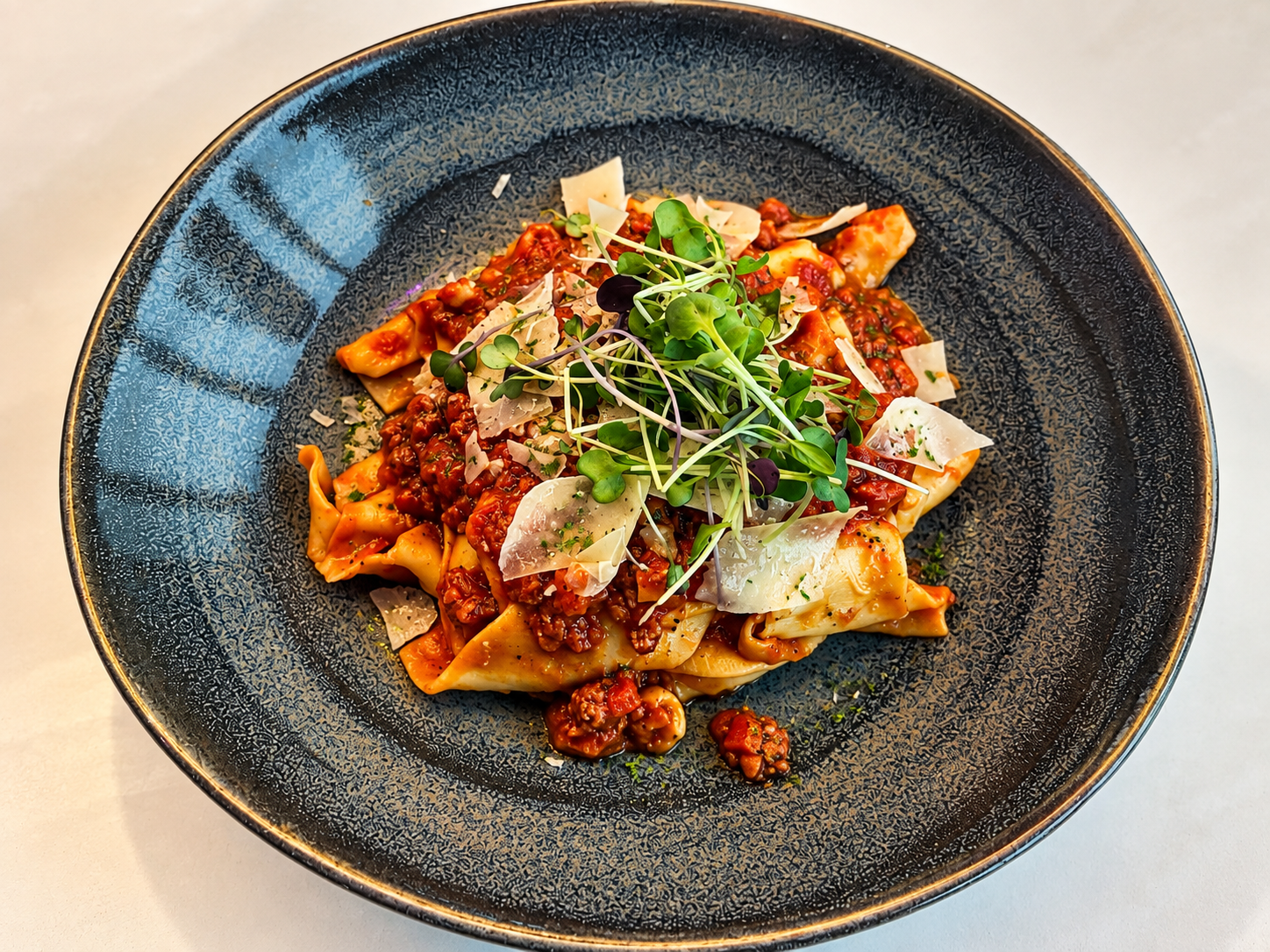 October Entree of the Month: &nbsp;Bolognese Pappardelle
