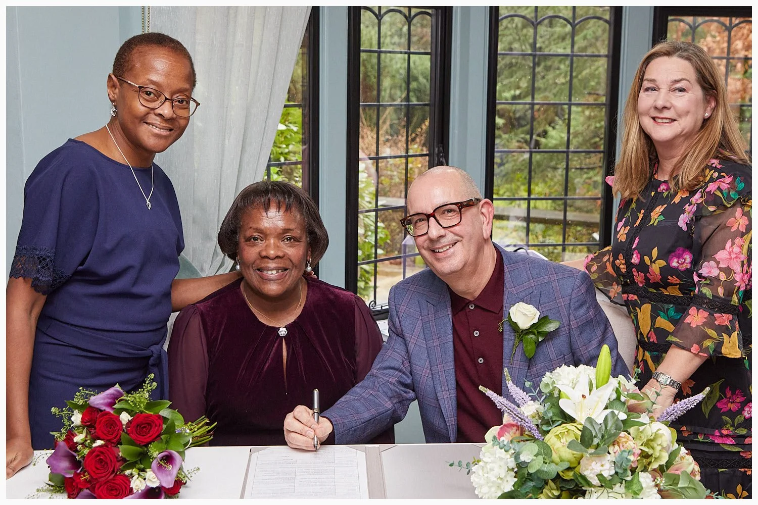 Most couples like to have a few posed and semi-posed photos once the marriage schedule is completed