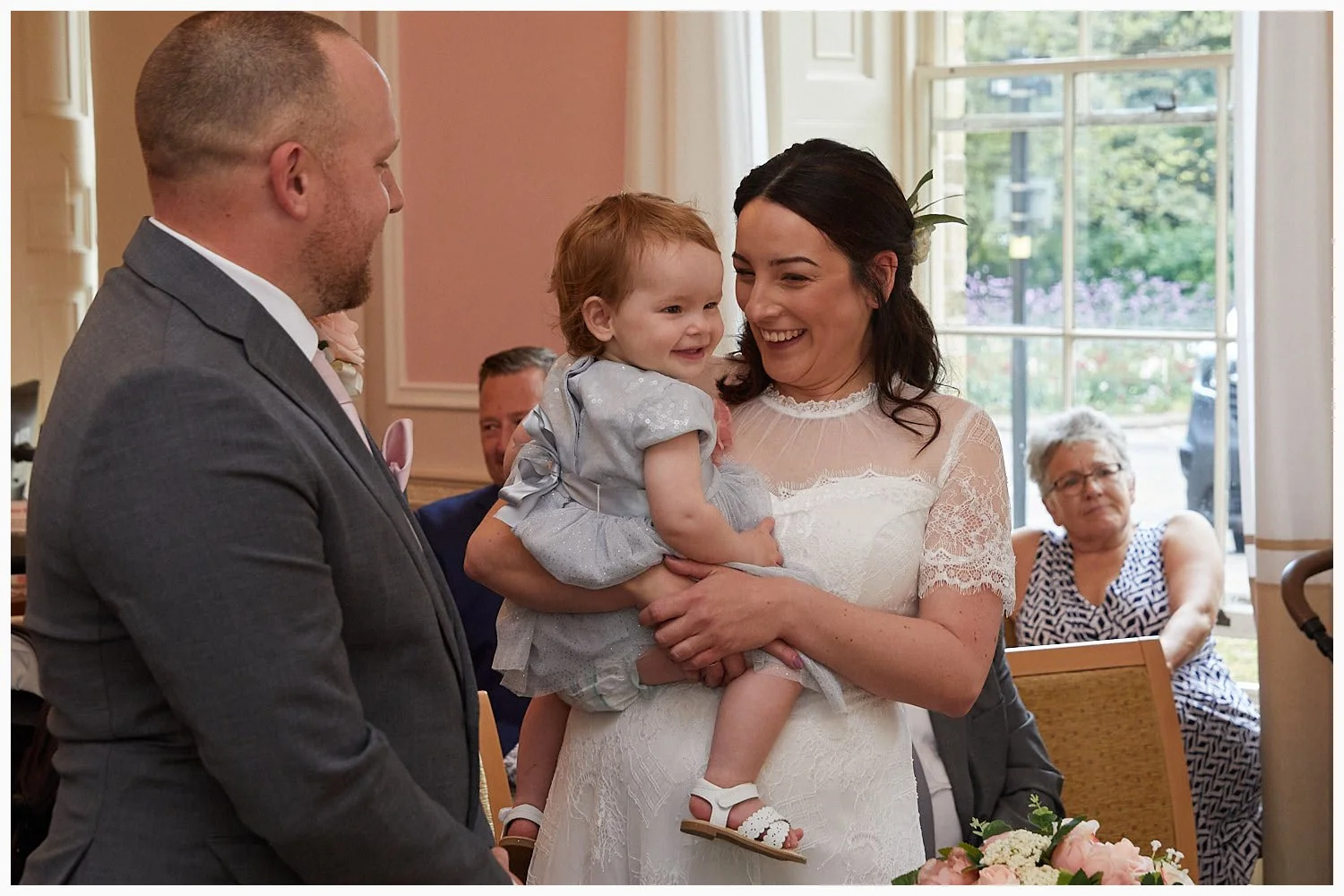 Another little person likes to be the centre of attention!