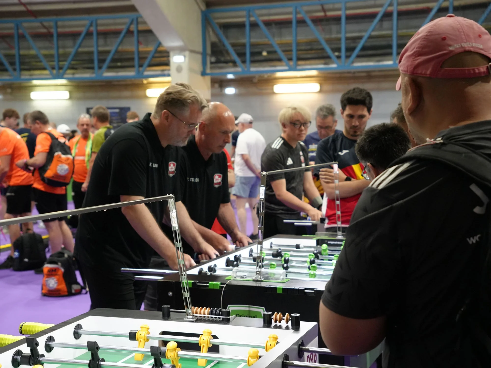 Canada Senior players Eric Dunn (left) and Peter Tielens (right).