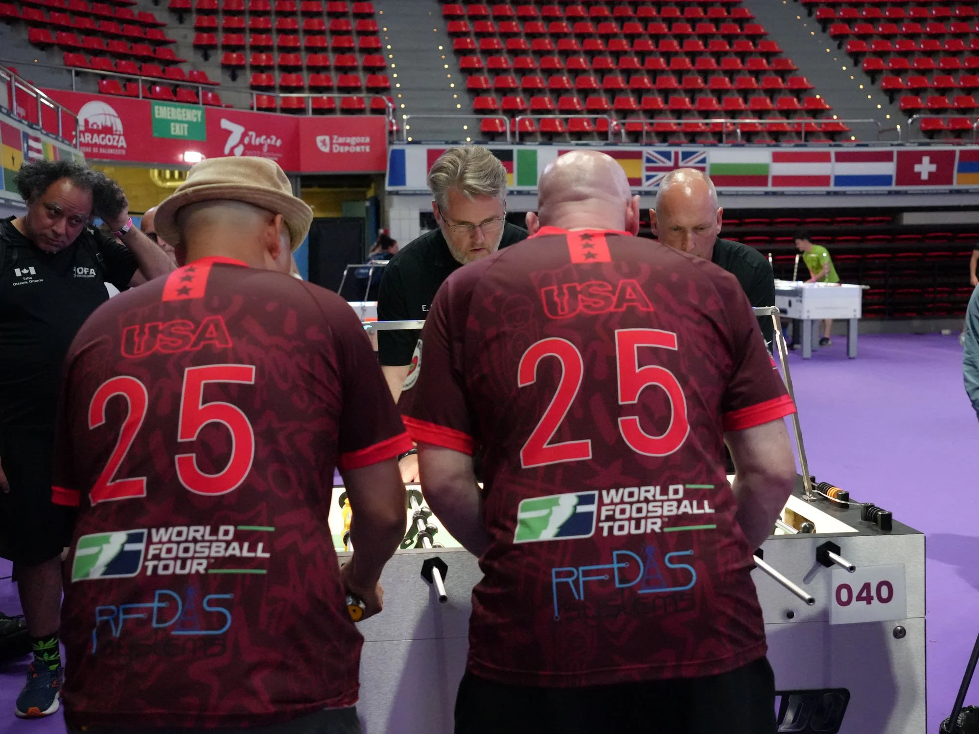 Team Canada falls 31–40 to USA in the semi‑final.