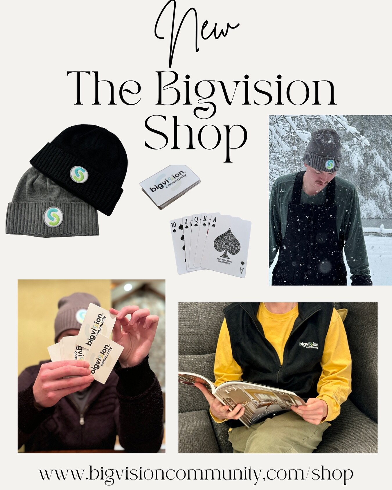 We are thrilled to announce the opening of our brand new online #shop! Now you can rep Bigvision wherever you go with our amazing collection of merchandise designed exclusively for you. 

Shop our trendy Bigvision #Vests, perfect for throwing on at w