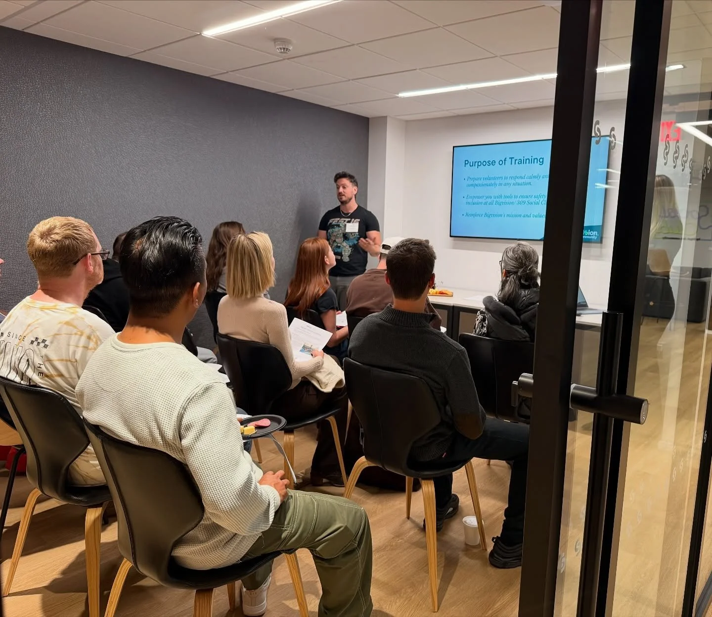 Grateful for every heart in this room. 💜 Our Volunteer Kickoff was filled with connection and commitment. 

Here&rsquo;s to building the next 10 years together. 🙌

Thank you to @thebridgeny for the informative Narcan training- all of our volunteers