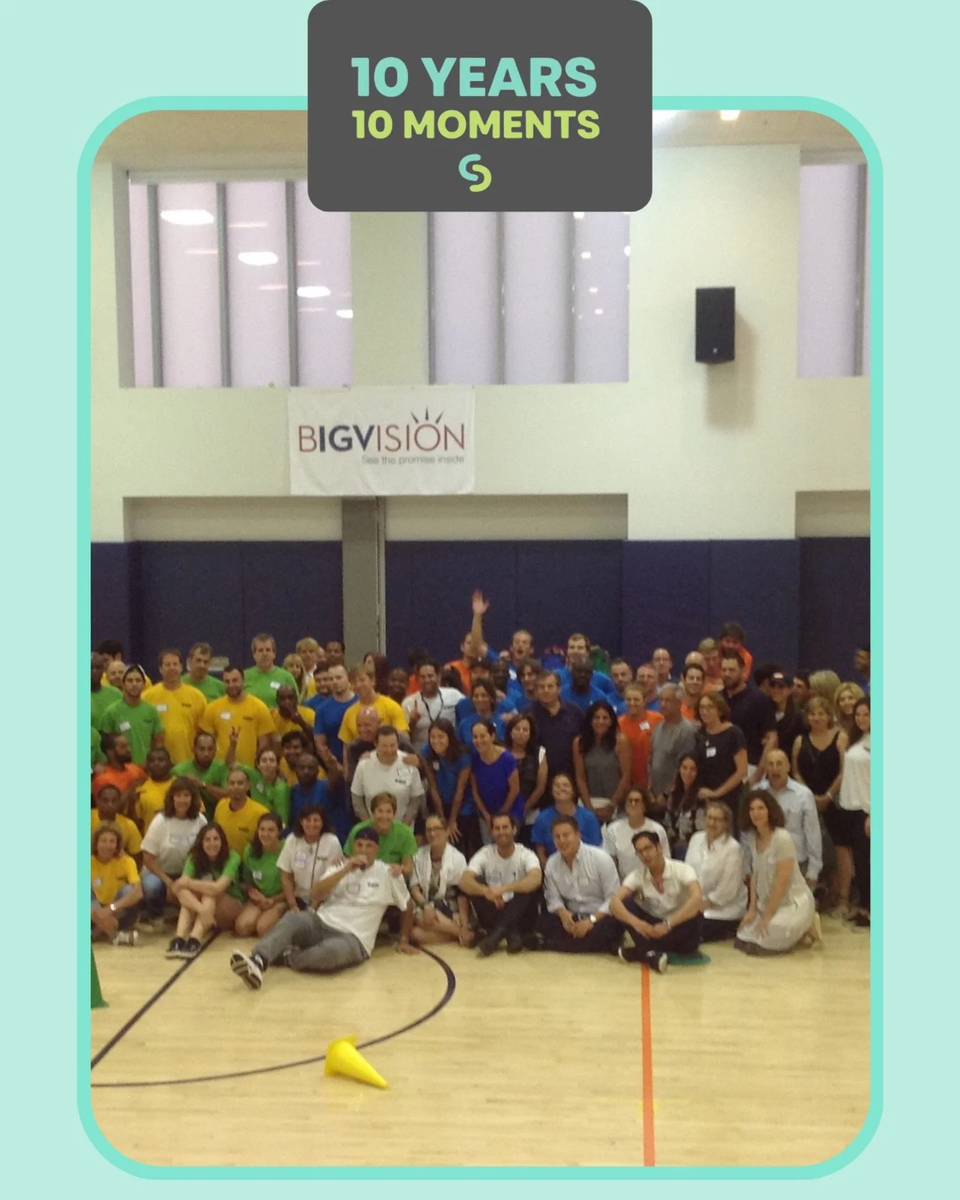 As we close out our tenth year, we are sharing ten moments that shaped Bigvision into what it is today.

The first takes us back to where it all began. One year after Eve lost Isaac, we came together around what he loved most, basketball. 🏀

What st