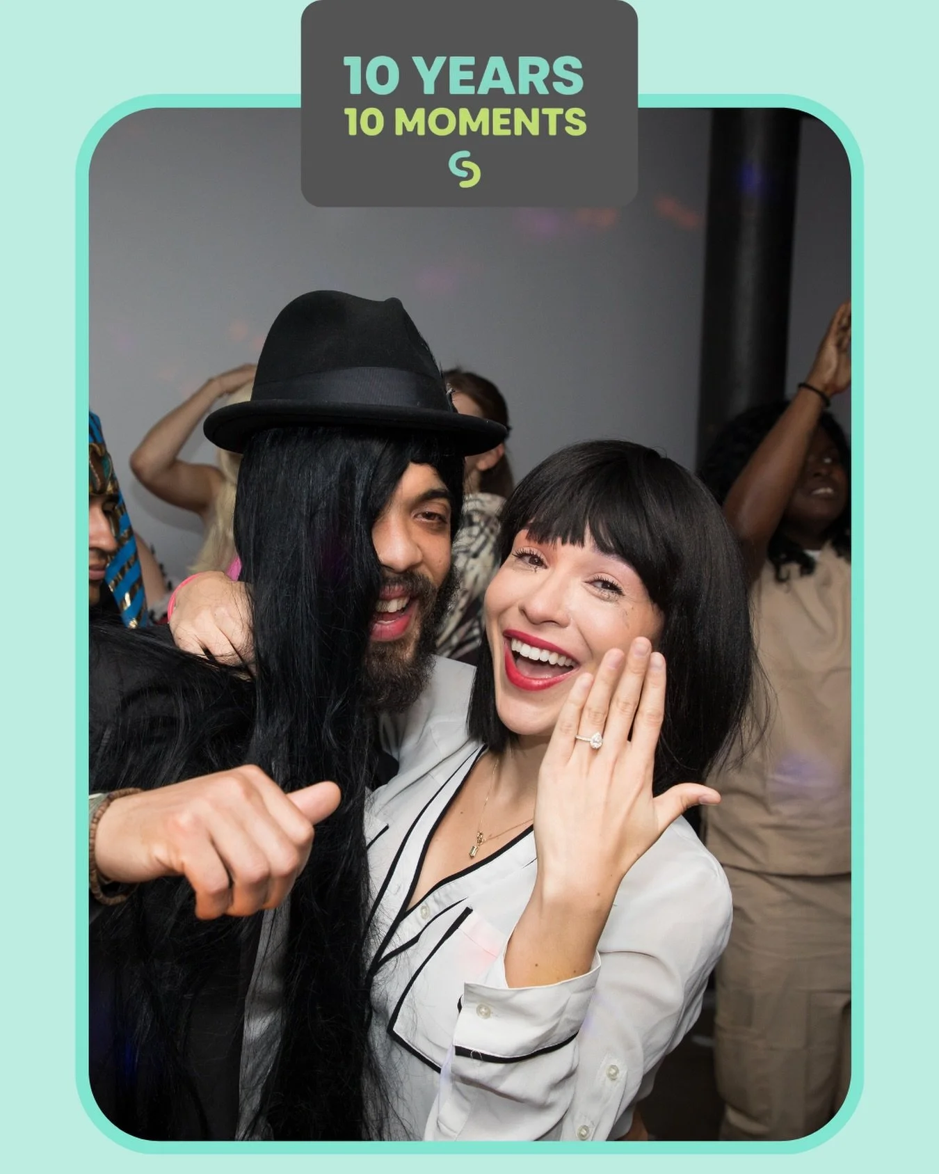 Ten Years ✨ Ten Moments

One of our favorite love stories began right here. What started as a Halloween party turned into a lifelong commitment when two community members chose forever in a room full of people cheering them on. 💍

Bigvision has alwa