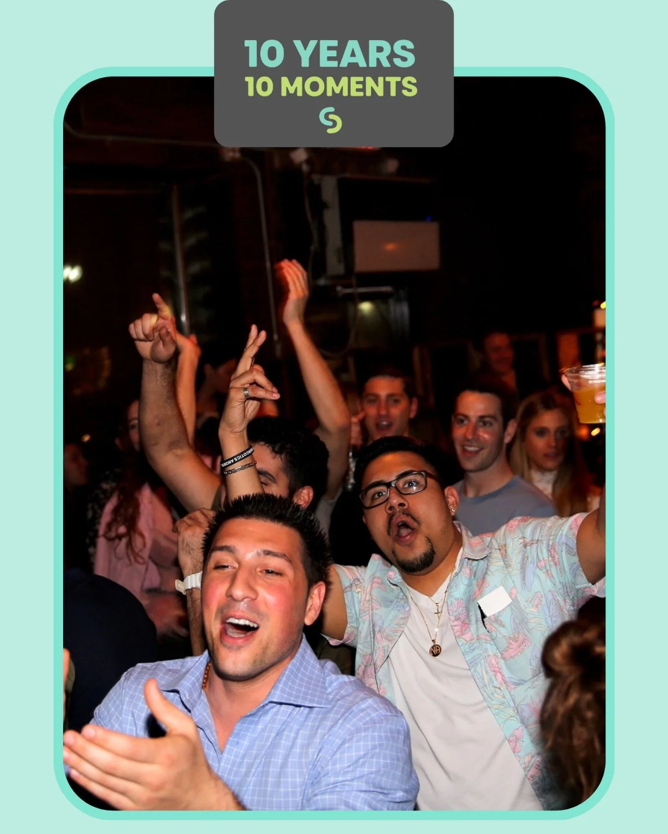 10 Years ✨ 10 Moments

These nights proved that sober does not mean boring. 

Partnering with Sans Bar brought vibrant, joyful parties that challenged every stereotype about sobriety. Dancing, music, connection, and proof that fun does not require al